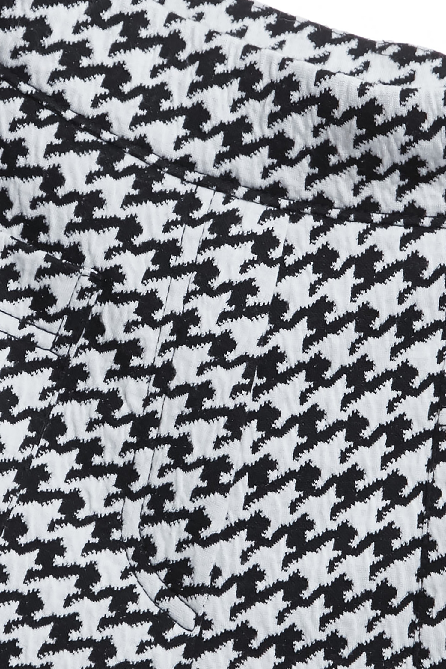 Houndstooth Boot Leg PantsHoundstooth Boot Leg Pants,Bell-bottoms,Season (AW) Look,pants,Knitted