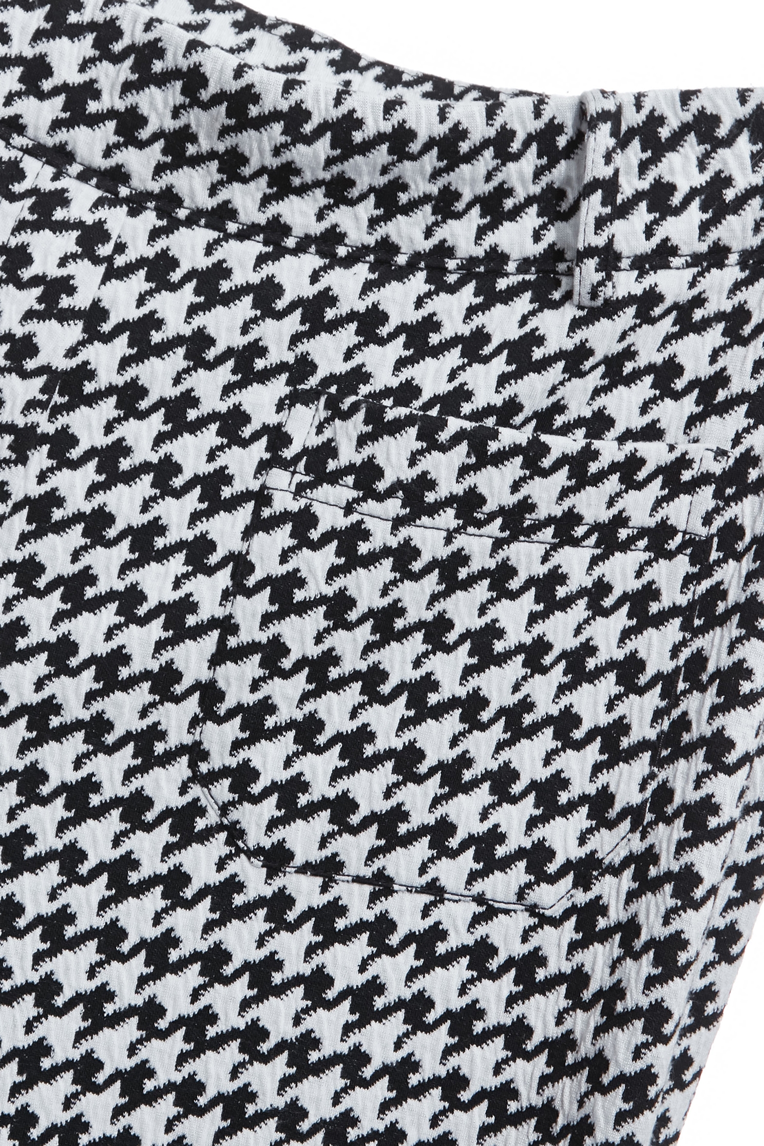 Houndstooth Boot Leg PantsHoundstooth Boot Leg Pants,Bell-bottoms,Season (AW) Look,pants,Knitted