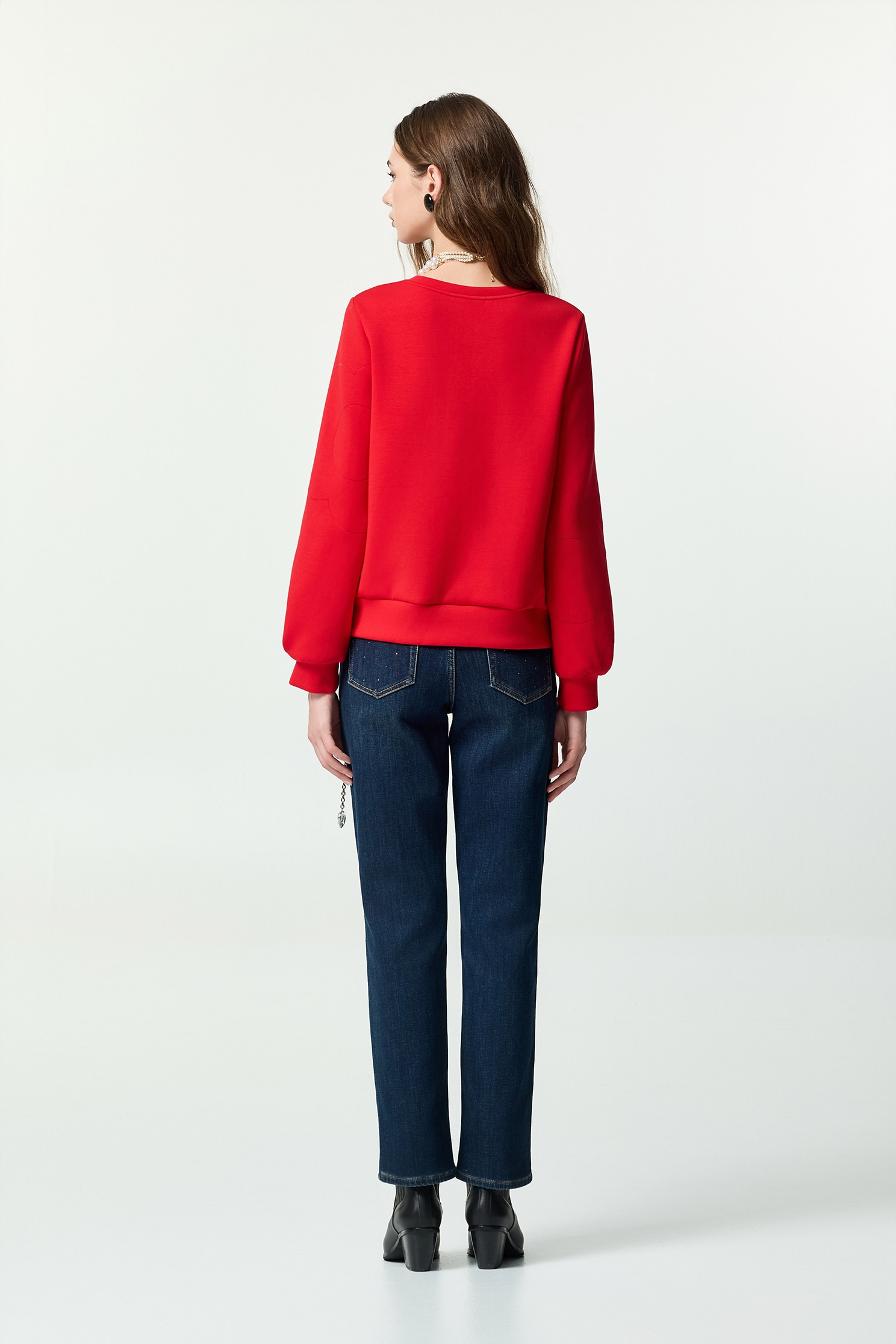 Slim Fit Jeans With Accessory DetailSlim Fit Jeans With Accessory Detail,Denim,Jeans,Season (AW) Look,pants