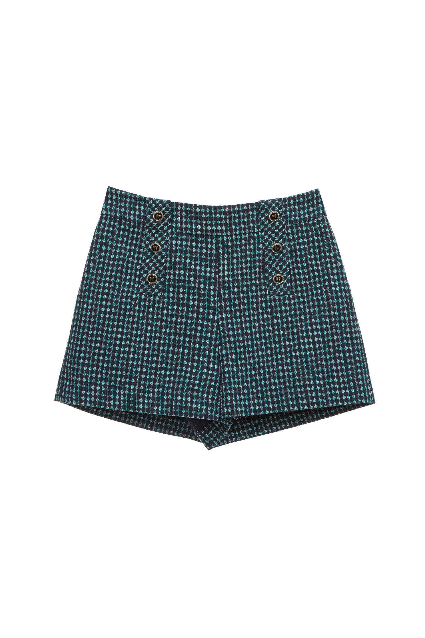 Plaid Green ShortsPlaid Green Shorts,Season (SS) Look,Plaid,Shorts