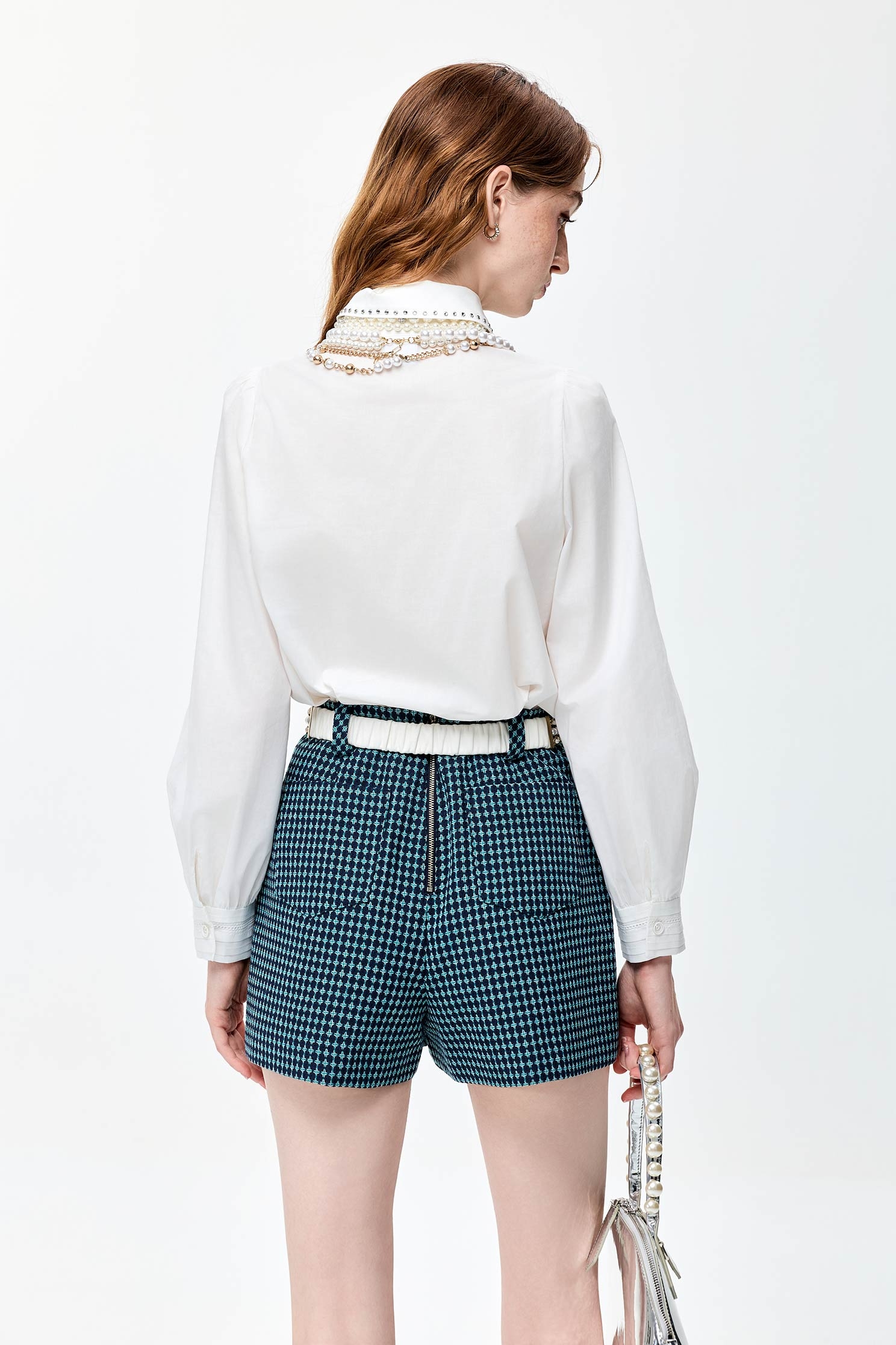 Plaid Green ShortsPlaid Green Shorts,Season (SS) Look,Plaid,Shorts