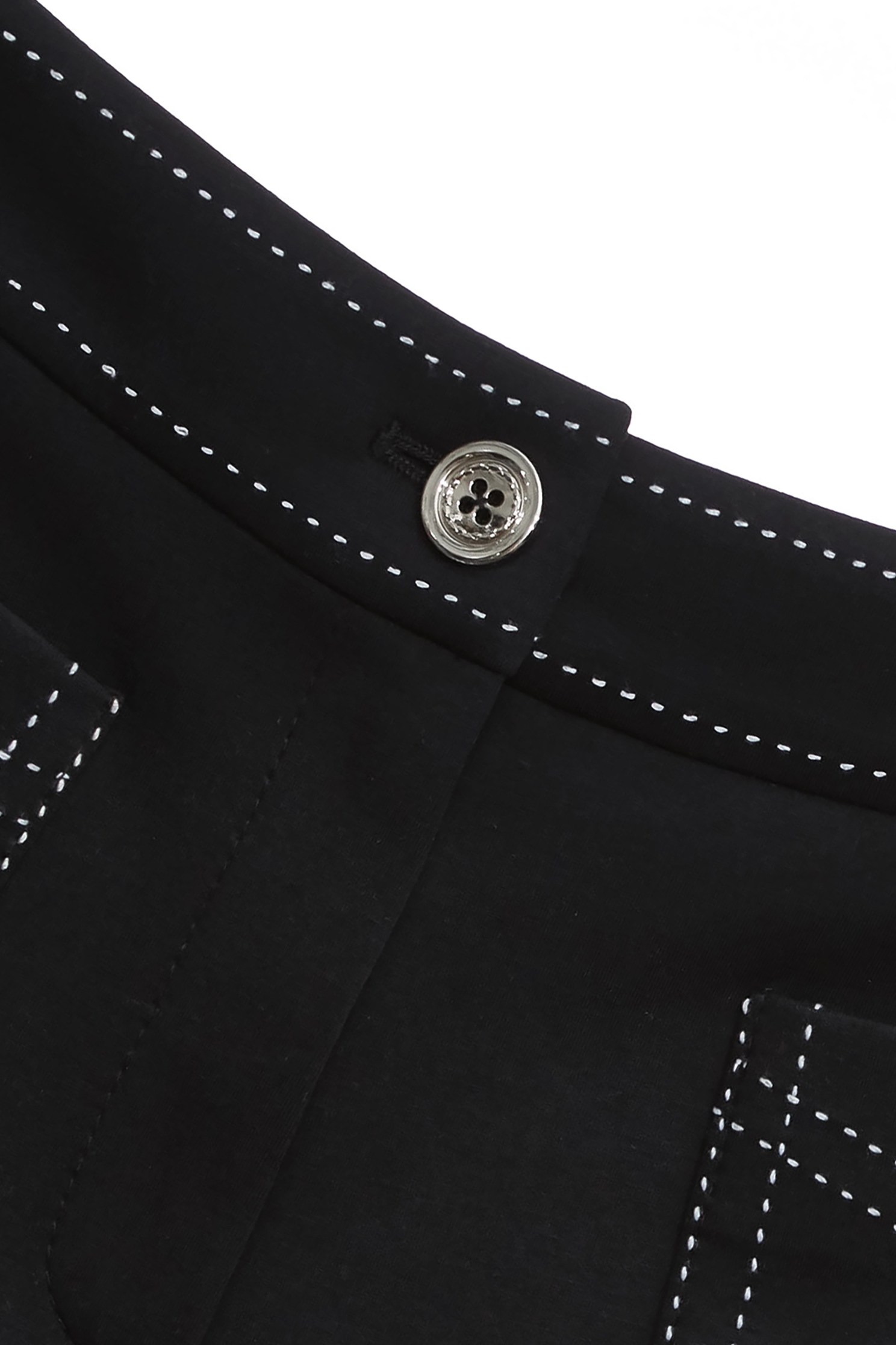 Contrast Stitching Detail Navy ShortsContrast Stitching Detail Navy Shorts,Season (SS) Look,Shorts