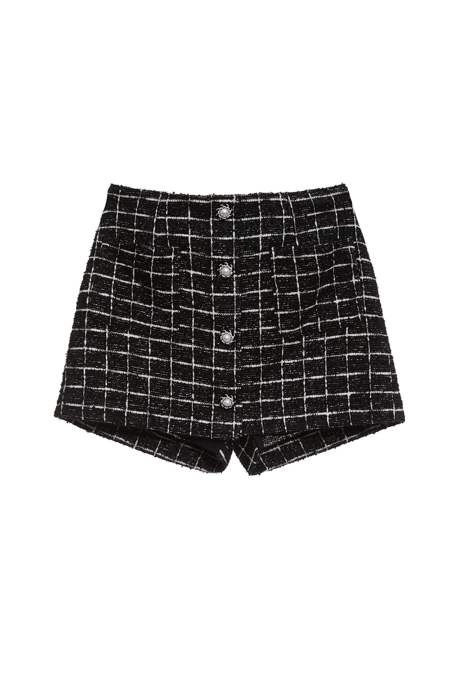Classic Checkered SkortsClassic Checkered Skorts,Season (SS) Look,pearl,pants,Skorts,Knitted