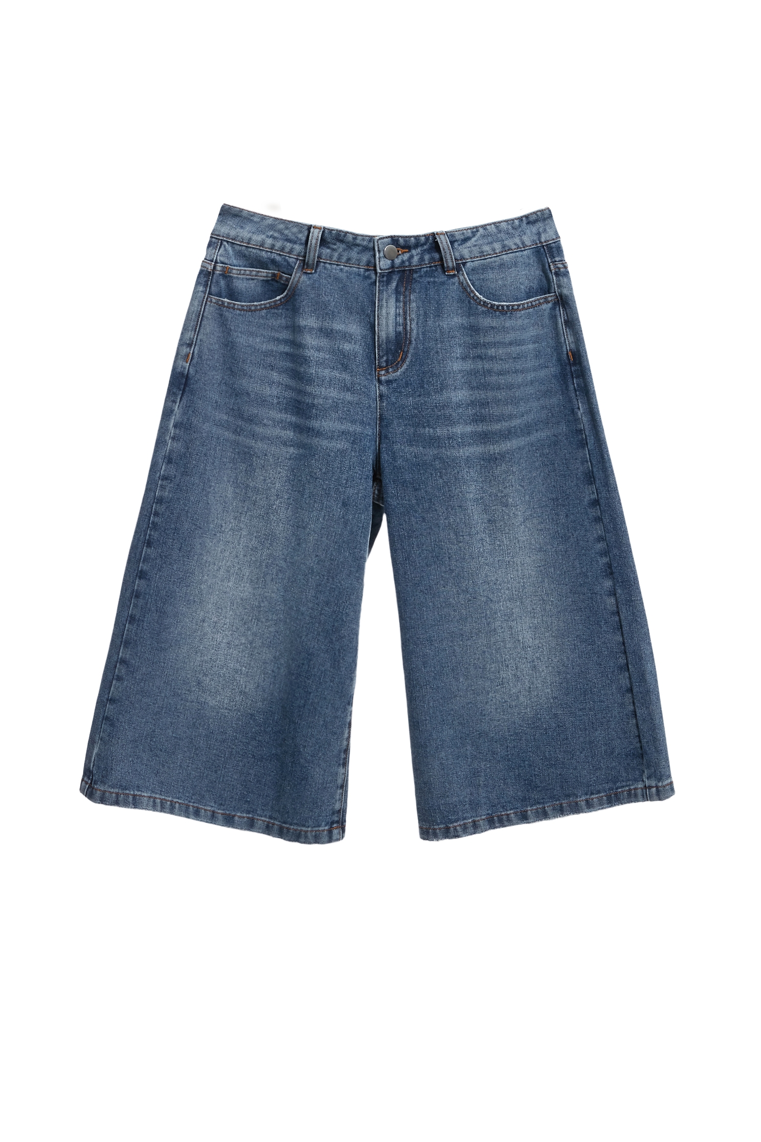 Wide Leg Capri JeansWide Leg Capri Jeans,Season (SS) Look,Denim,Jeans,pants