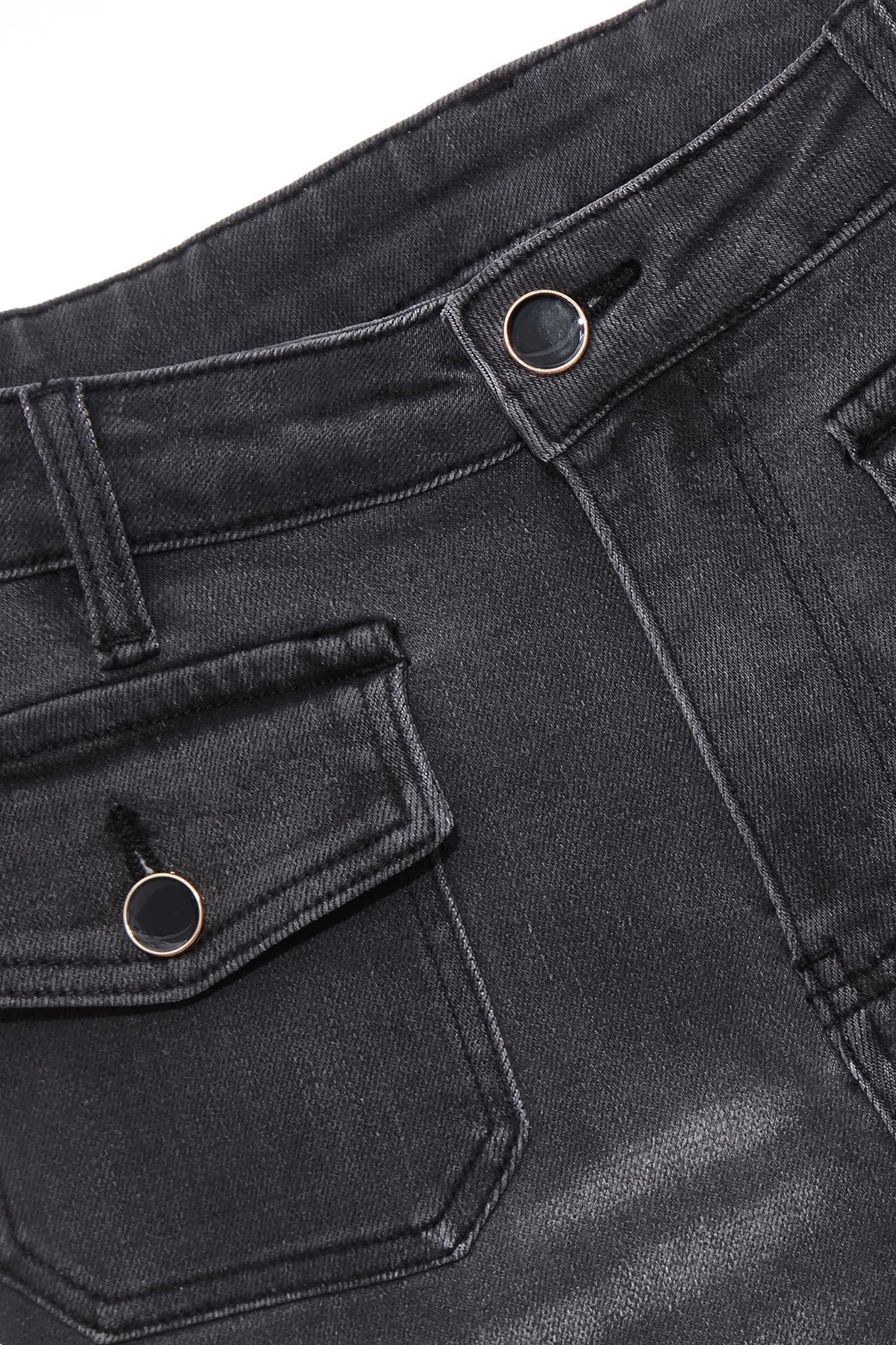 Contrast Side Trim Detail Grey JeansContrast Side Trim Detail Grey Jeans,Season (SS) Look,Denim,Jeans,pants