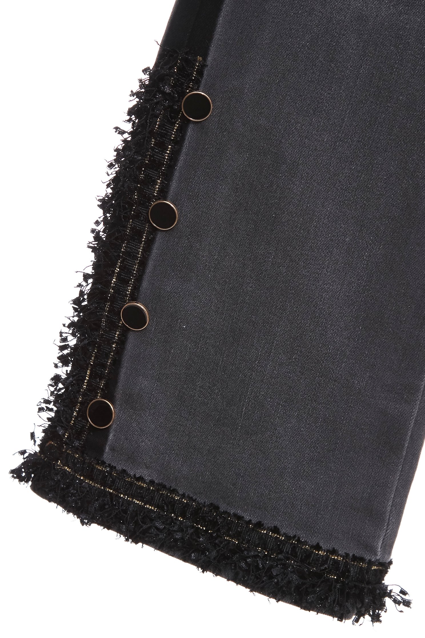 Contrast Side Trim Detail Grey JeansContrast Side Trim Detail Grey Jeans,Season (SS) Look,Denim,Jeans,pants