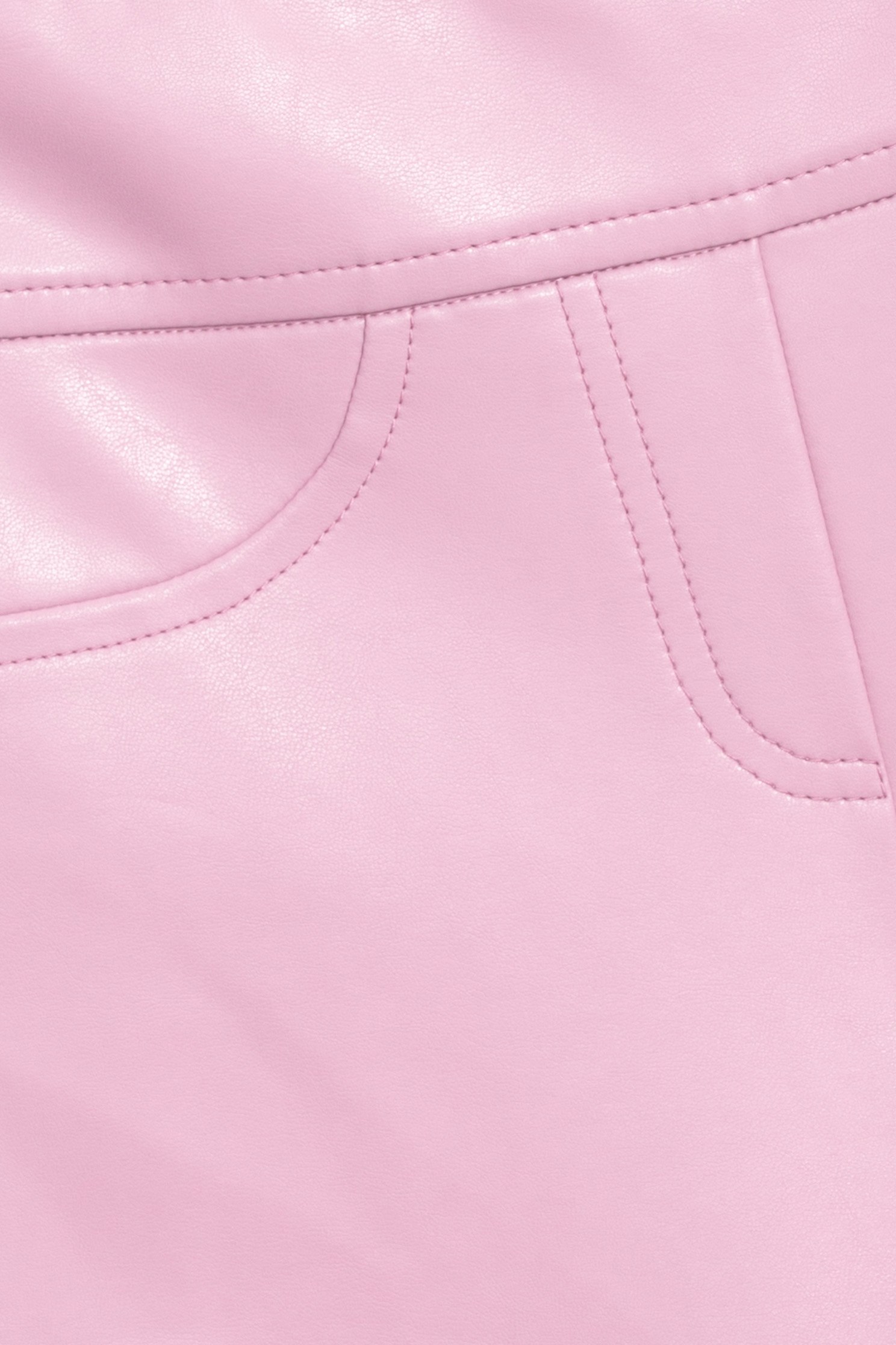 Pink Splicing Skinny PantsContrast pink pants,Skinny pants,Valentine,Skinny pants