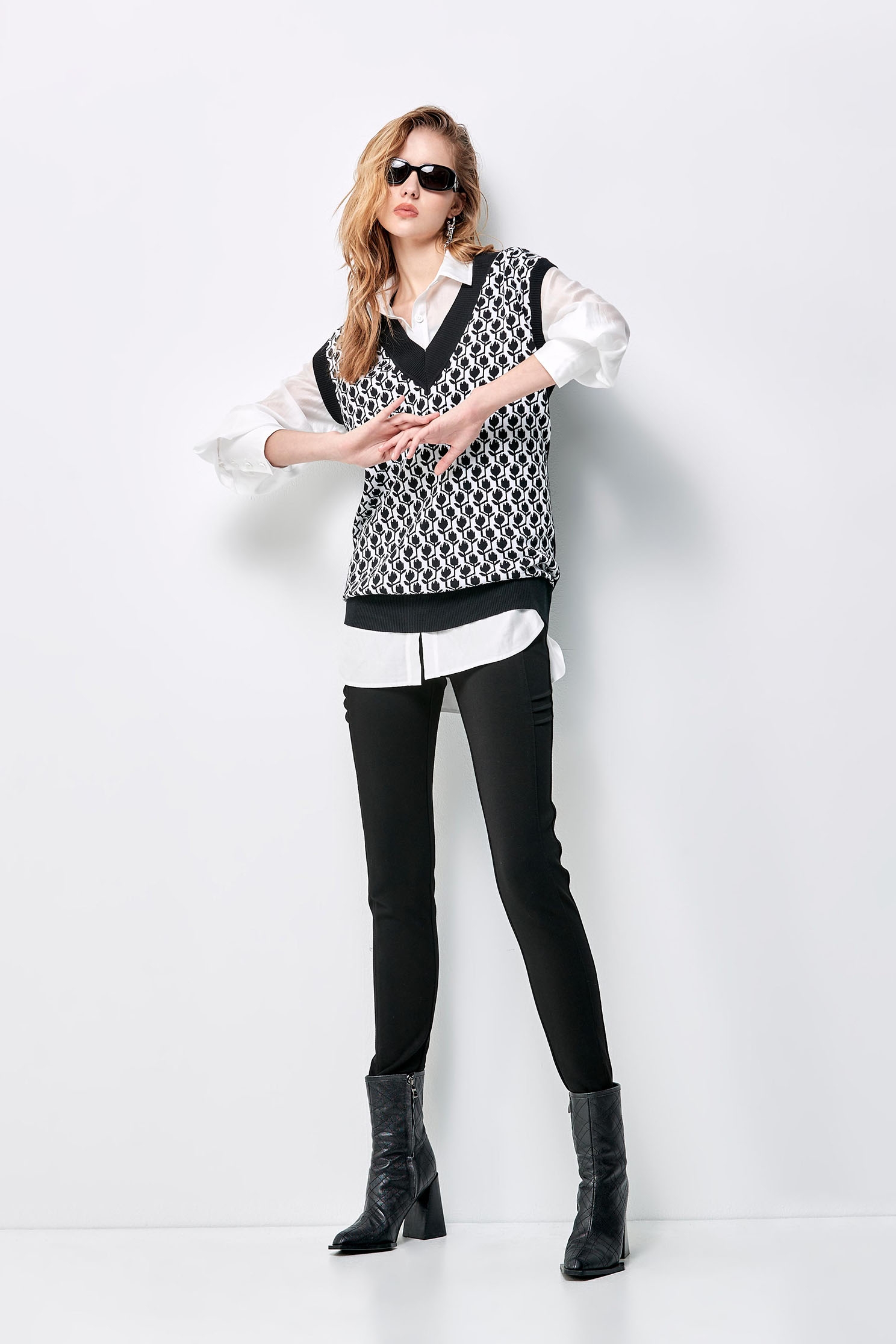 Black Skinny Fit PantsBlack Skinny Fit Pants,Season (AW) Look,Skinny pants,Back To Classic,Skinny pants,Back To B/W