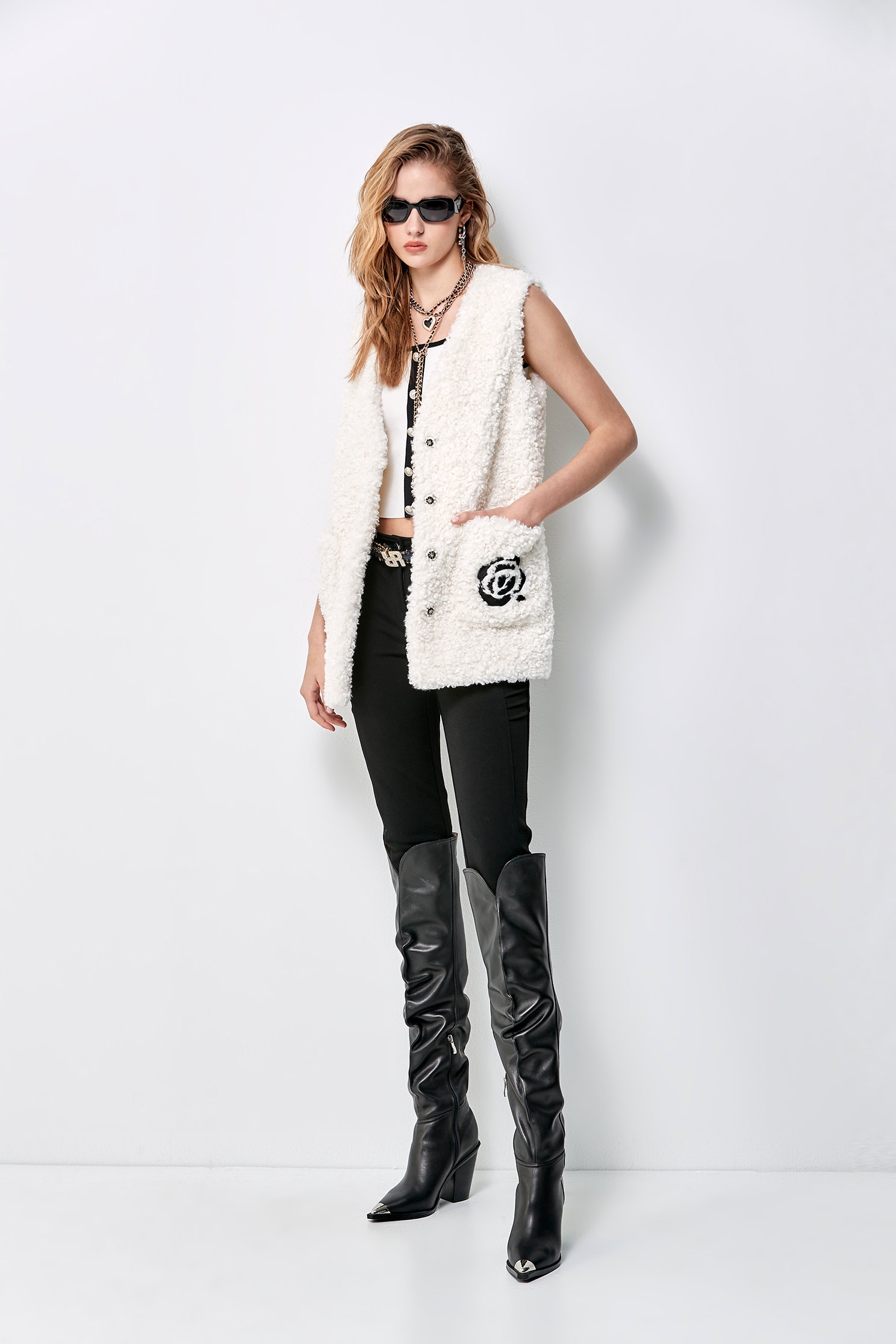 Black Skinny Fit PantsBlack Skinny Fit Pants,Season (AW) Look,Skinny pants,Back To Classic,Skinny pants,Back To B/W