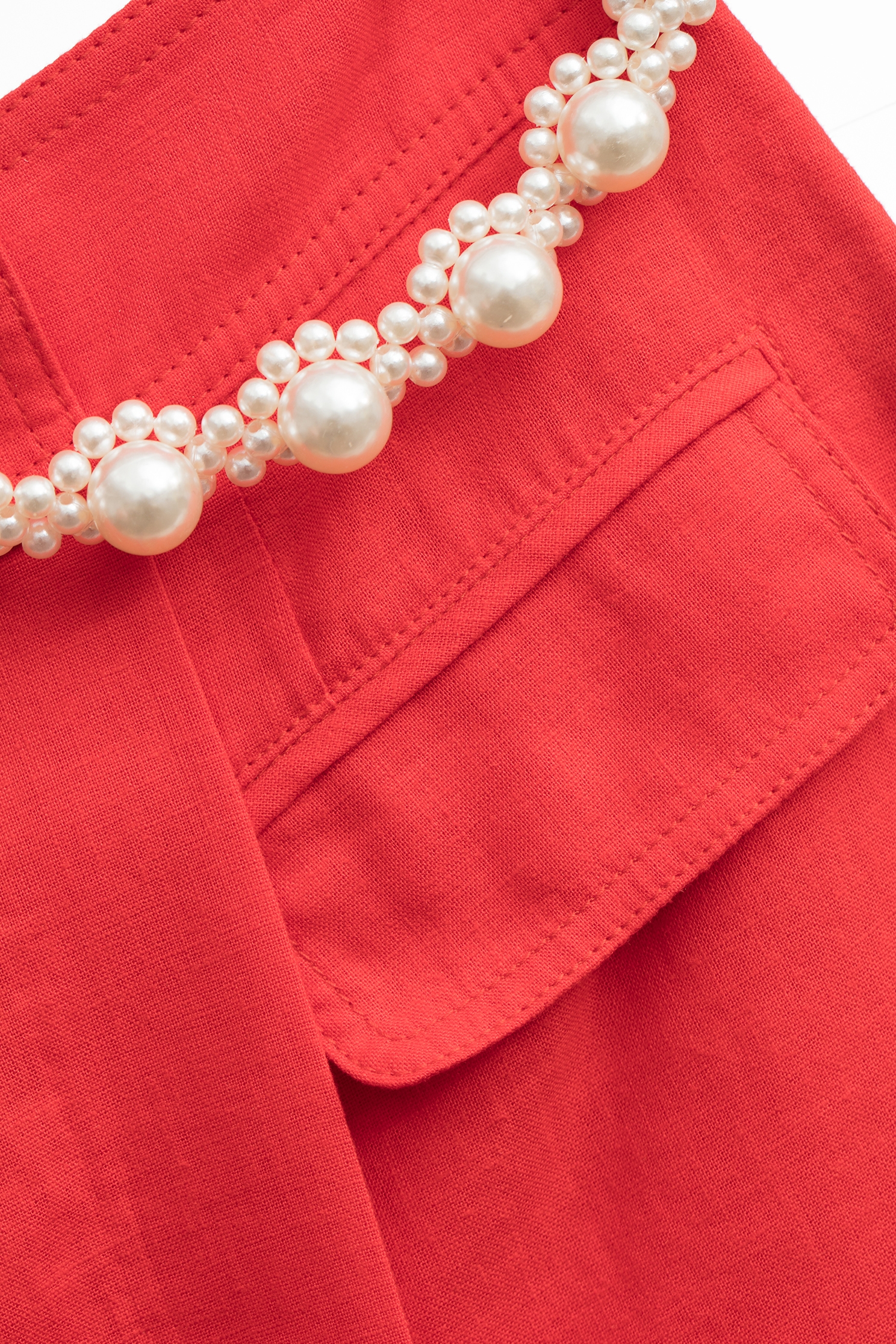 Front Panel Red SkortsFront Panel Red Skorts,Season (SS) Look,Shorts,Skorts