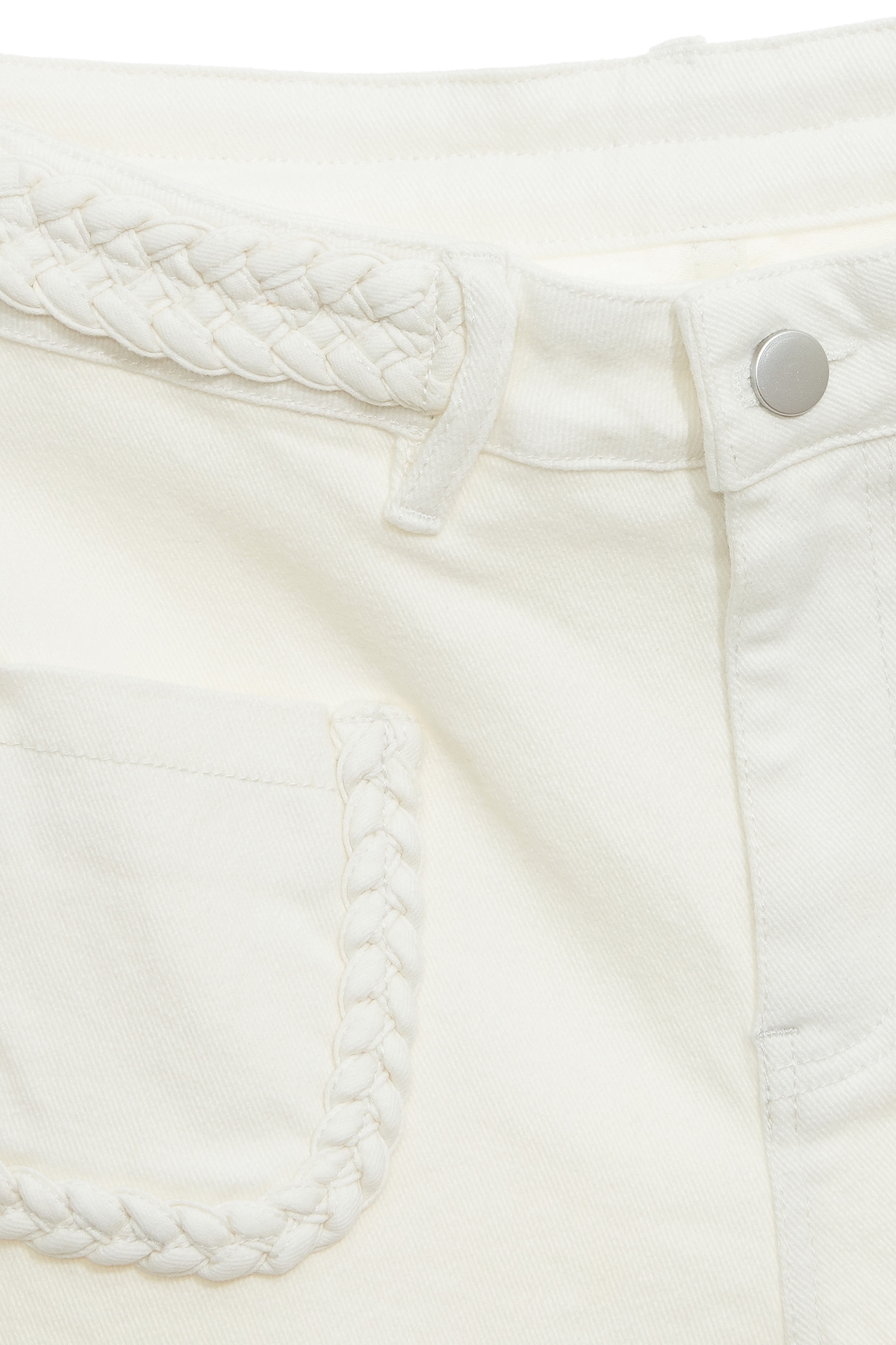 Braided Detail JeansBraided Detail Jeans,Season (SS) Look,Denim,Jeans,Denim pants,Pants