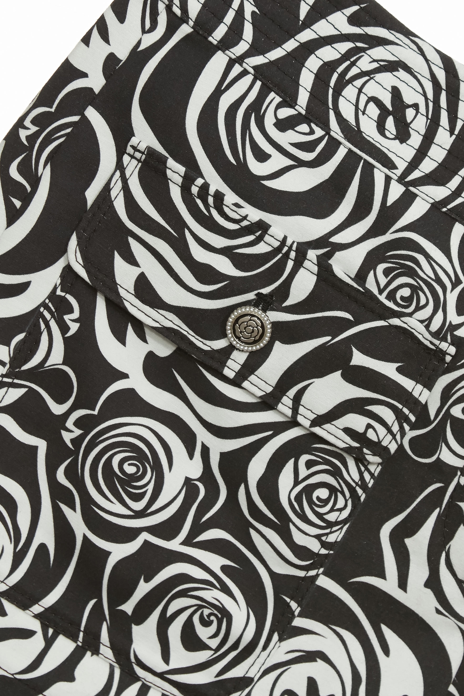 Rose Print ShortsRose Print Shorts,Season (SS) Look,Shorts,blossoms