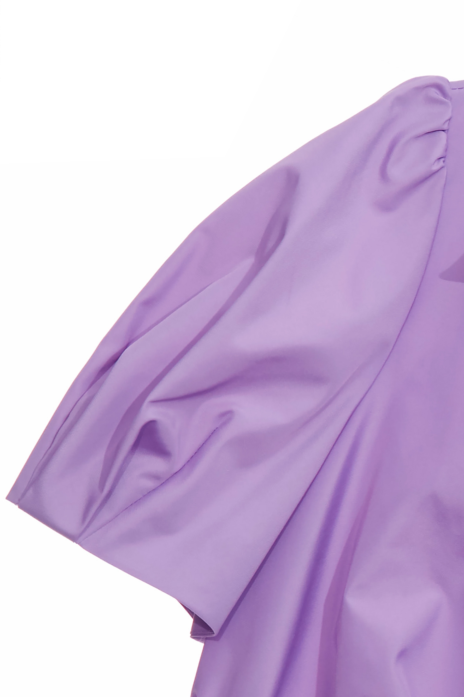 Puff Sleeve Purple Short DressPuff Sleeve Purple Short Dress,Dresses,Season (SS) Look