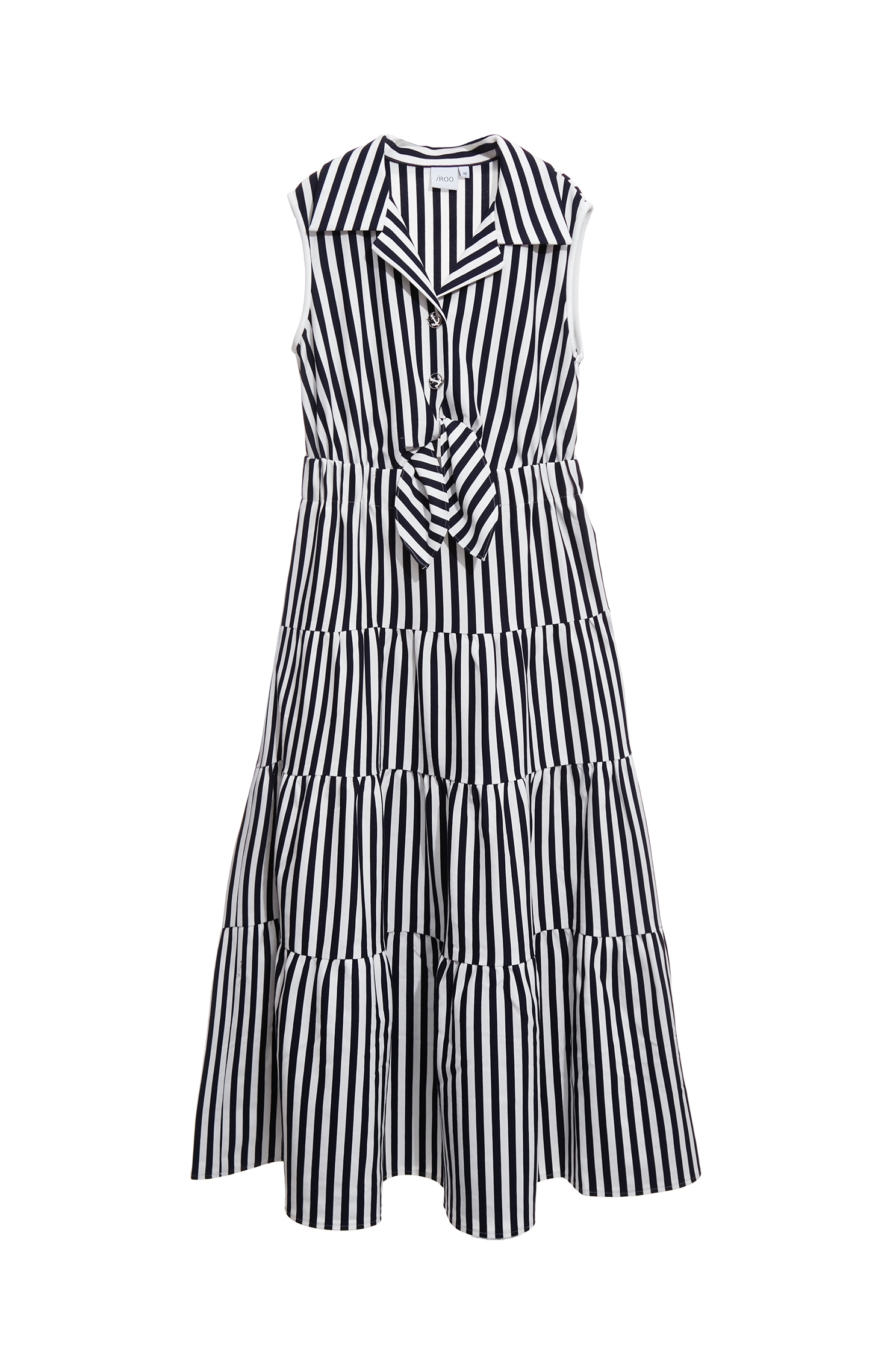 Front Knot Navy Stripe Maxi DresssFront Knot Navy Stripe Maxi Dresss,Dresses,Season (SS) Look,co-ord sets,Stripe