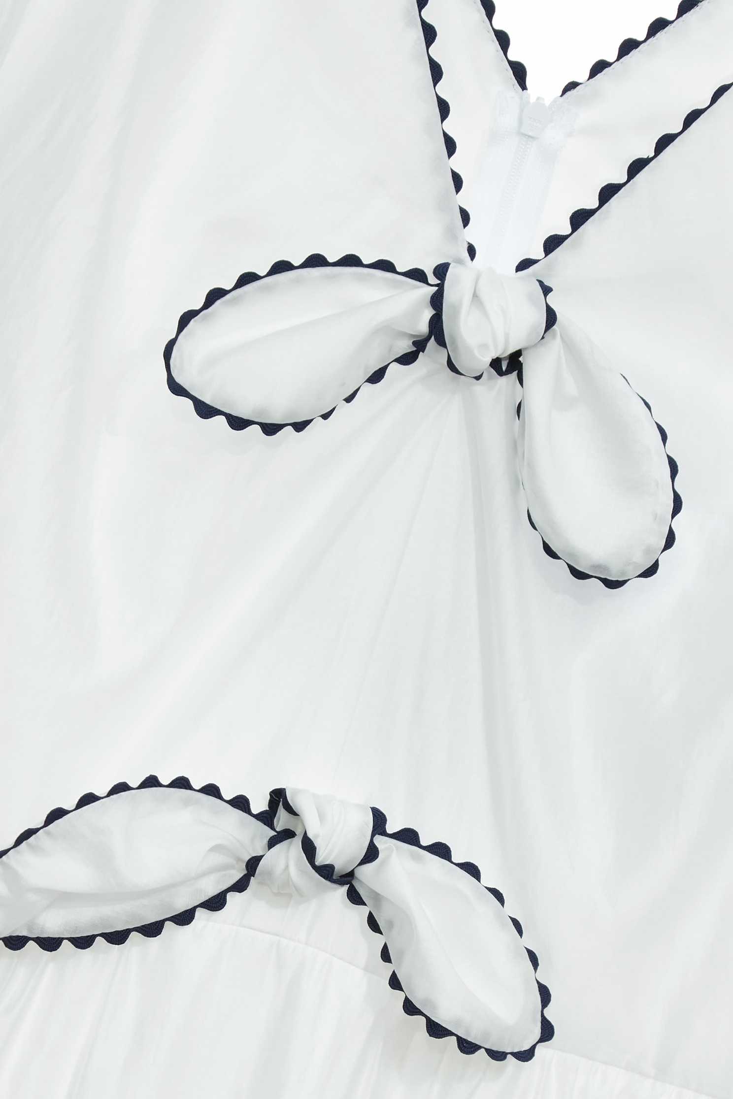 Front Bow Detail Midi DressFront Bow Detail Midi Dress,Dresses,Season (SS) Look,White dresses,Urban Fashion