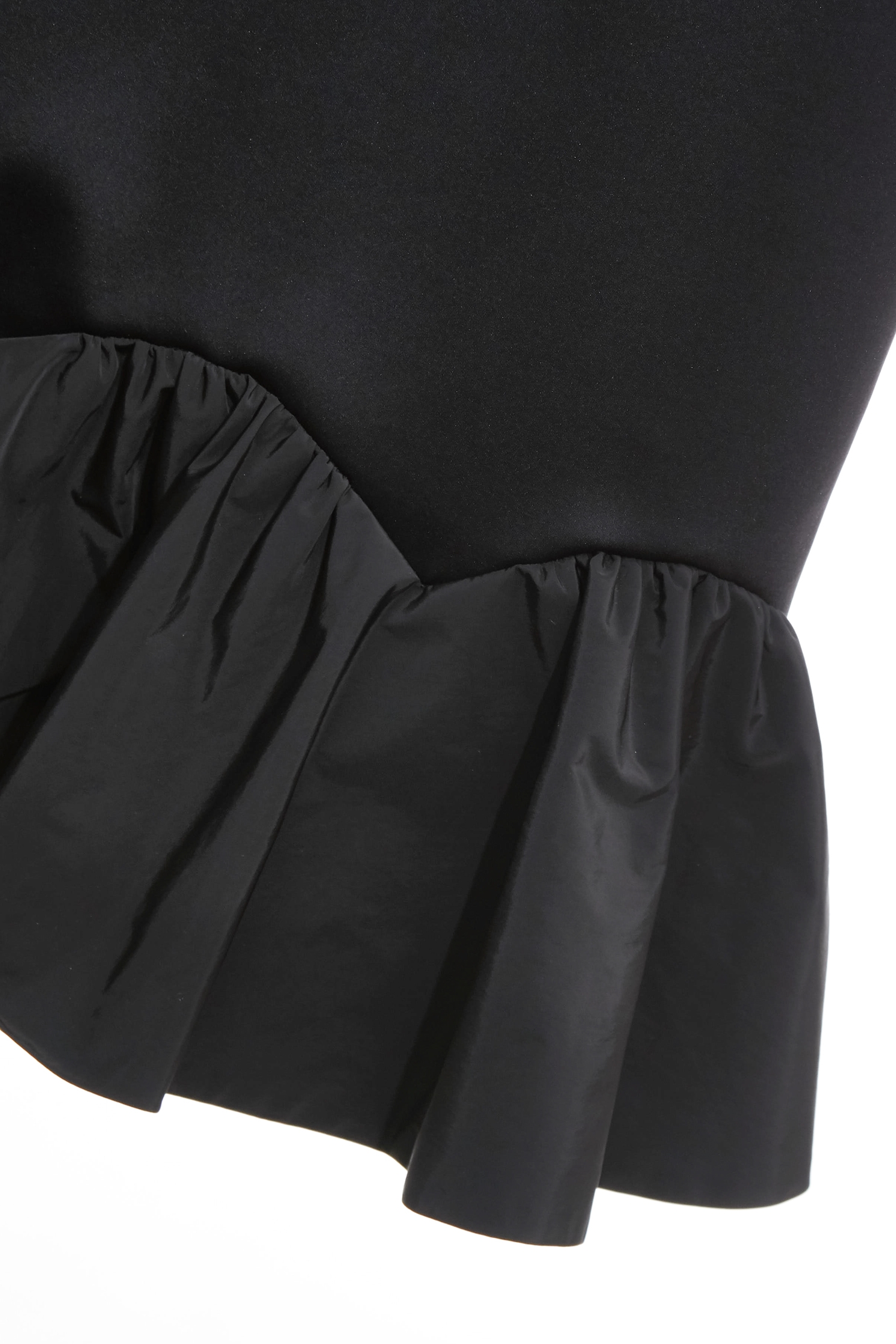 Taffeta Ruffle Detail Sleeveless DressTaffeta Ruffle Detail Sleeveless Dress,Dresses,Season (SS) Look,Black dresses