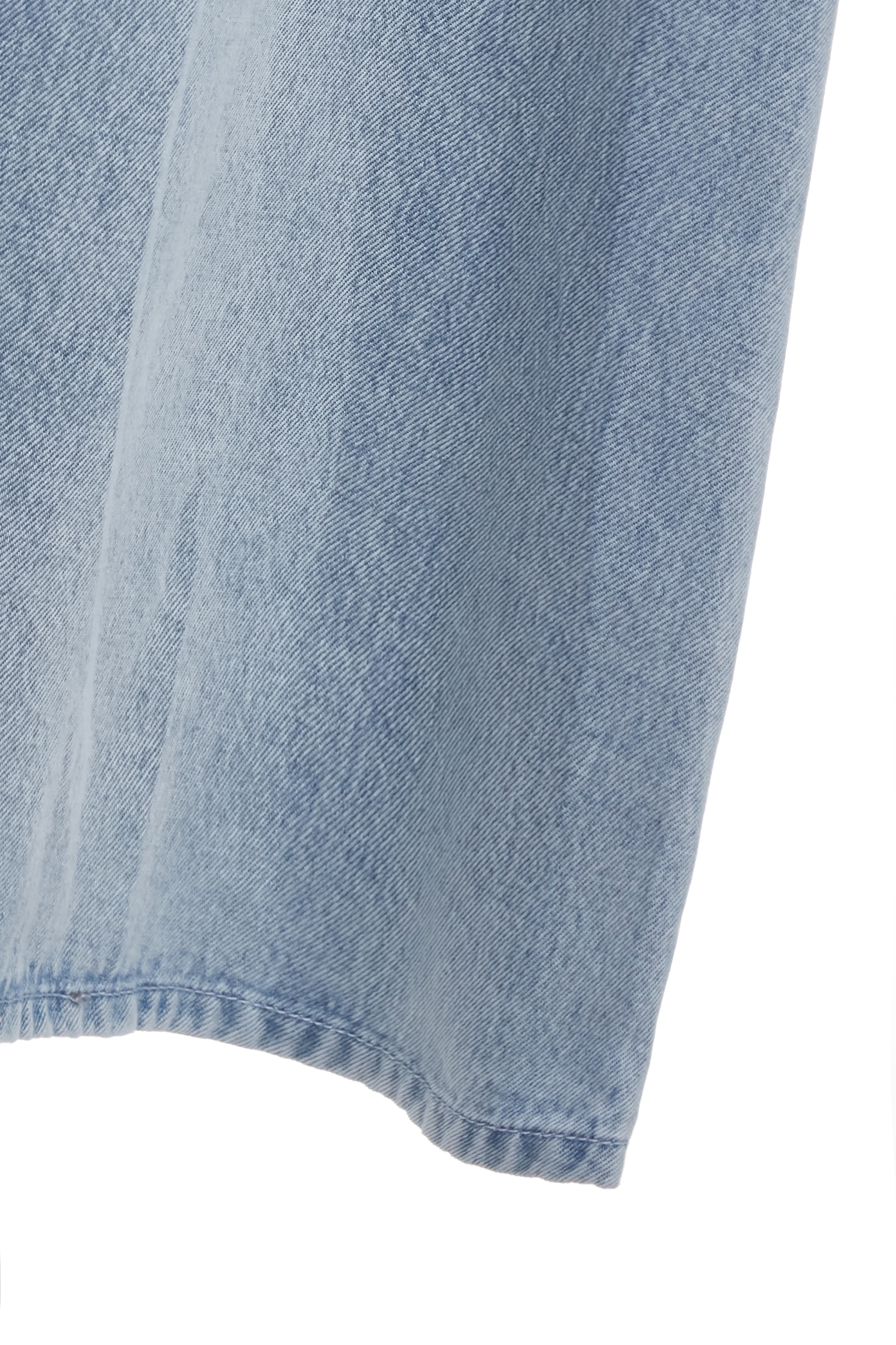 Loose Fit Denim Washed Maxi Dress,Dresses,Season (SS) Look,Denim