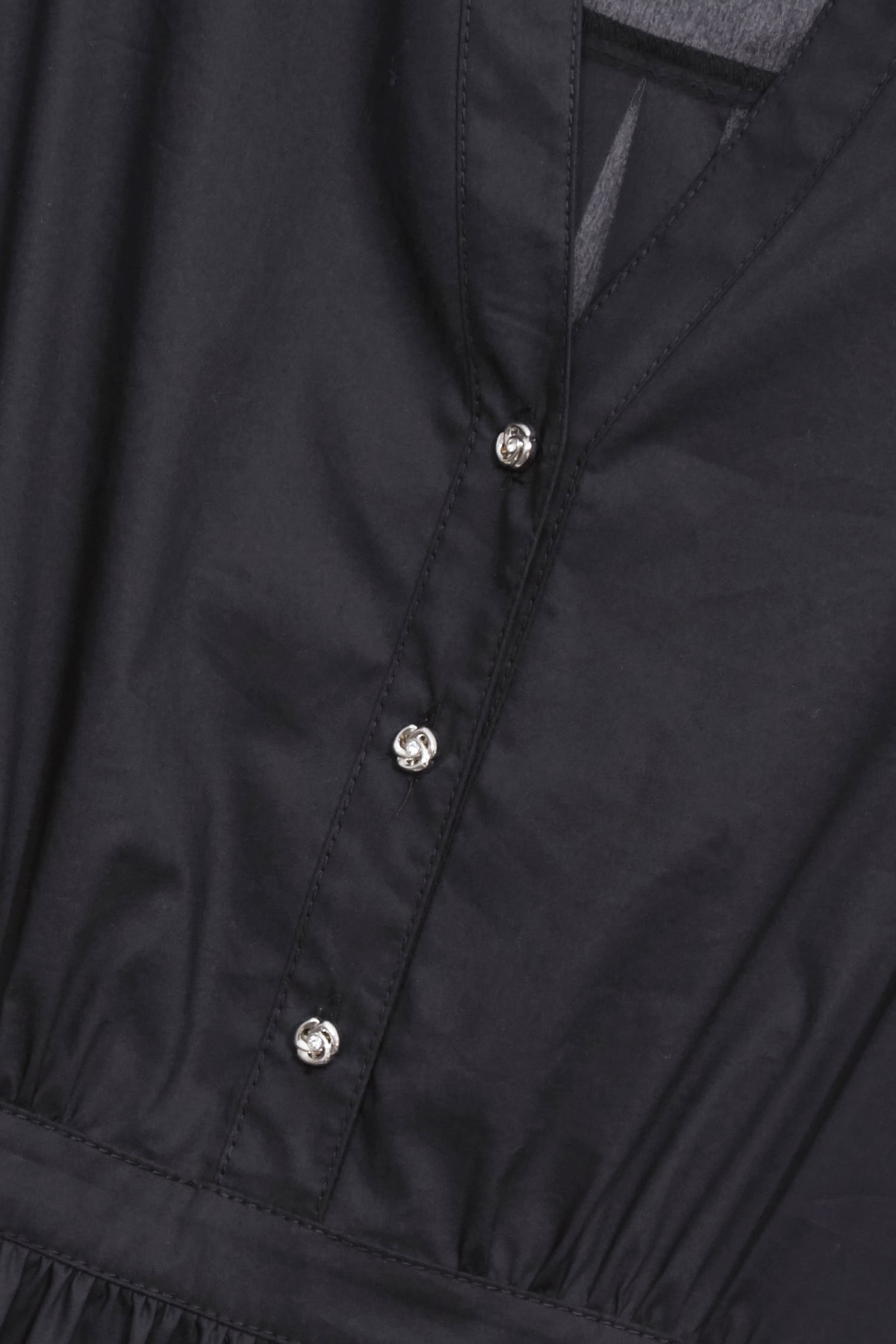 Short Sleeve Maxi Shirt DressShort Sleeve Maxi Shirt Dress,Dresses,Season (SS) Look,Back To Classic,Back To B/W,Black dresses