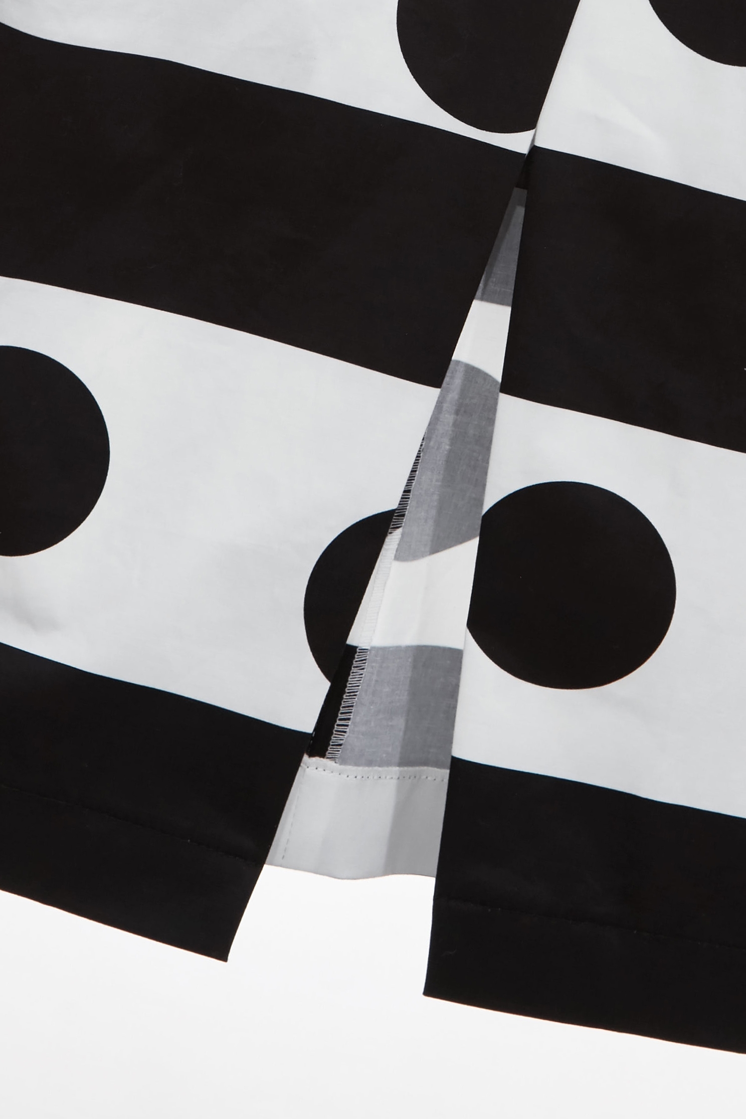 Stripe With Polka Dot Print Sleeveless DressStripe With Polka Dot Print Sleeveless Dress,Dresses,Season (SS) Look,dotcollection,Back To Classic,Back To B/W