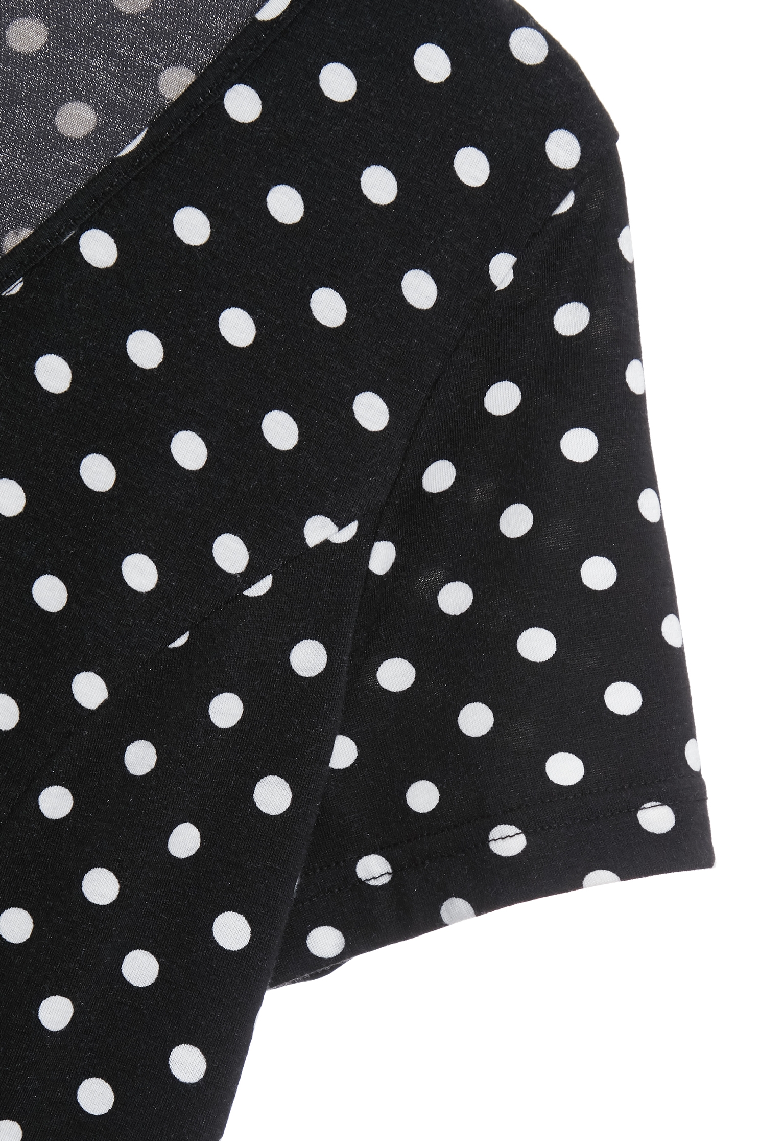 V-neck Polka Dot Short Sleeve DressV-neck Polka Dot Short Sleeve Dress,Dresses,Season (SS) Look,dotcollection,pearl