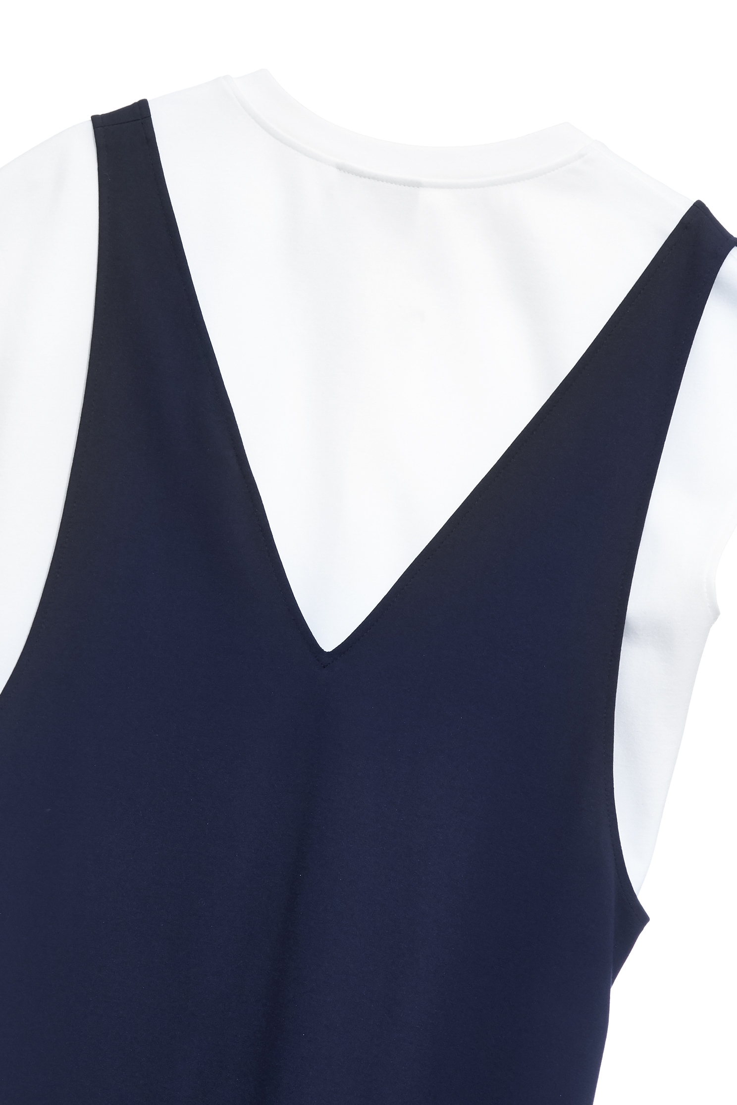 Sleeveless Navy Dress With TeeSleeveless Navy Dress With Tee,Dresses,Tops,Season (SS) Look