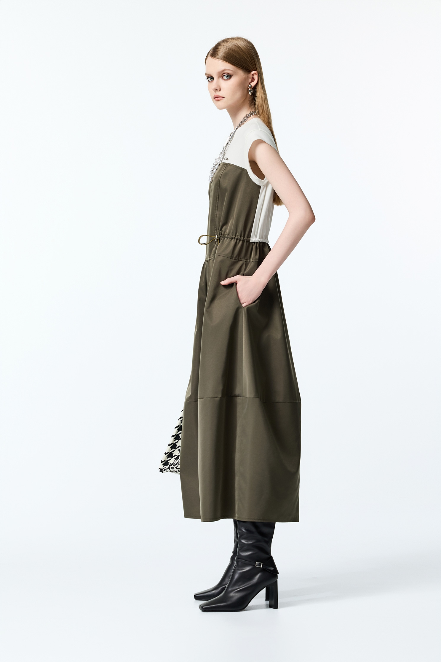 Colour Block Casual Maxi DressColour Block Casual Maxi Dress,T-shirts,Dresses,Season (AW) Look,Valentine