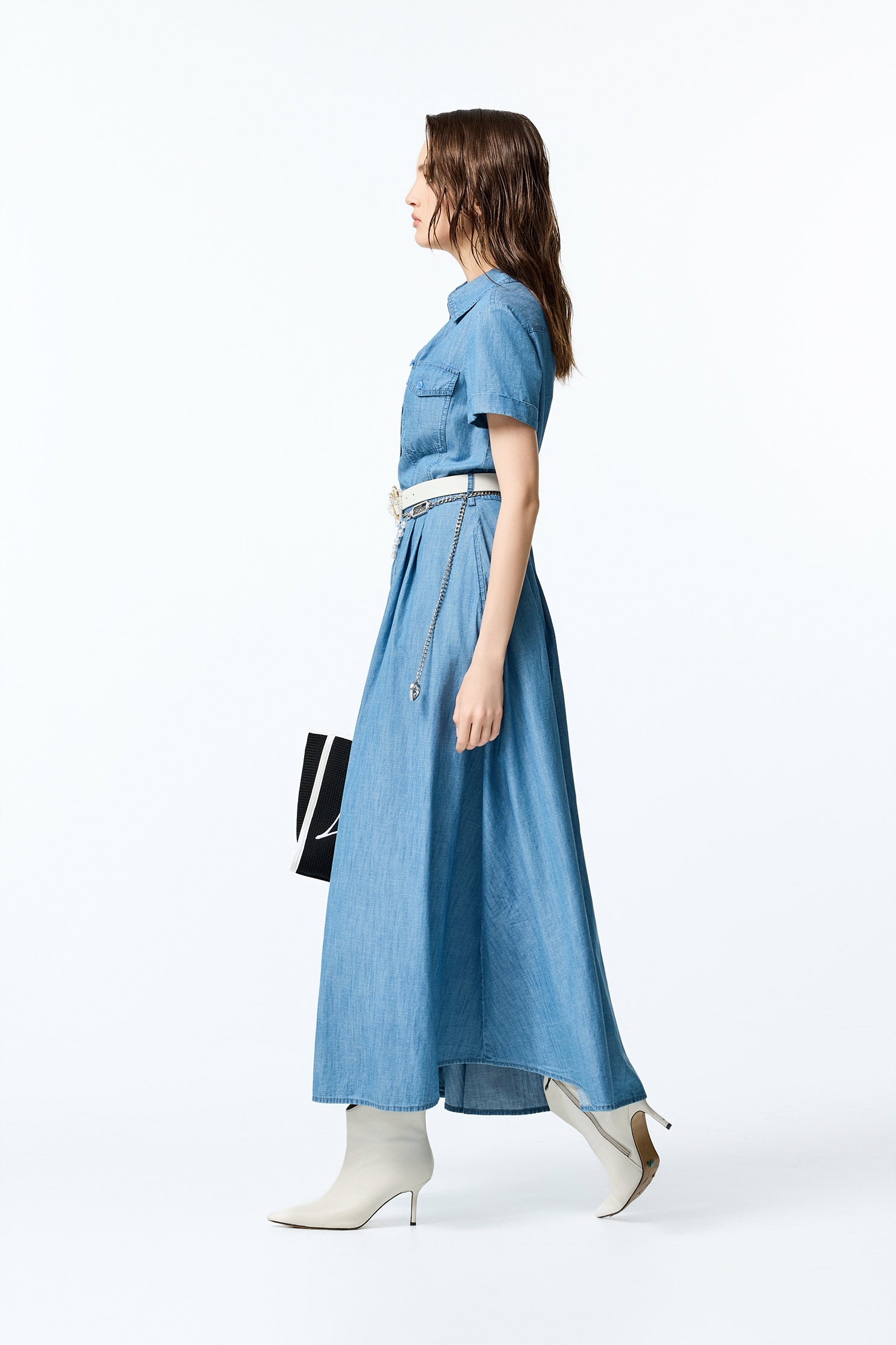 Short Sleeve Denim Shirt DressShort Sleeve Denim Shirt Dress,Casual dresses,Denim,Season (AW) Look,Valentine,Blouses,upperclass,Long shirts