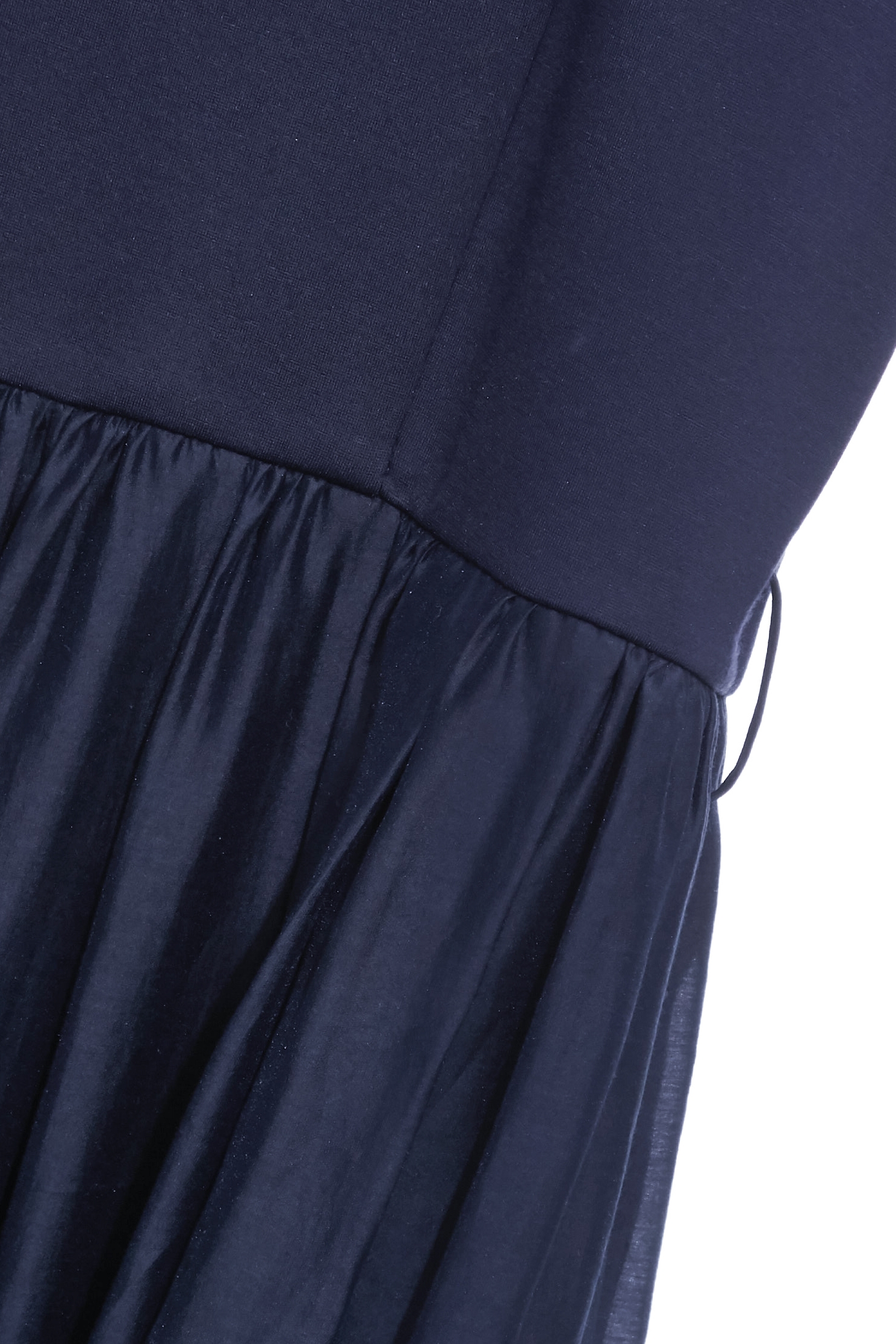 Shoulder Knot Detail Navy Dress,Dresses,Season (SS) Look,bows