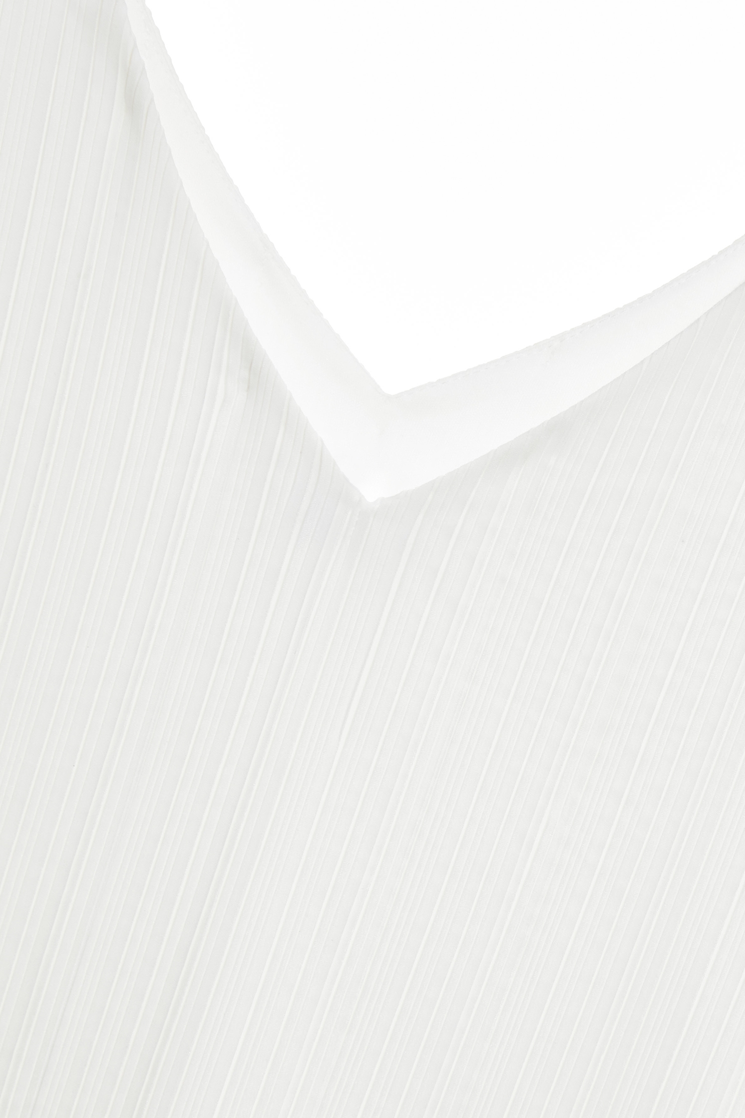 Simple Pleated Hem Dress,Dresses,Season (SS) Look,White dresses