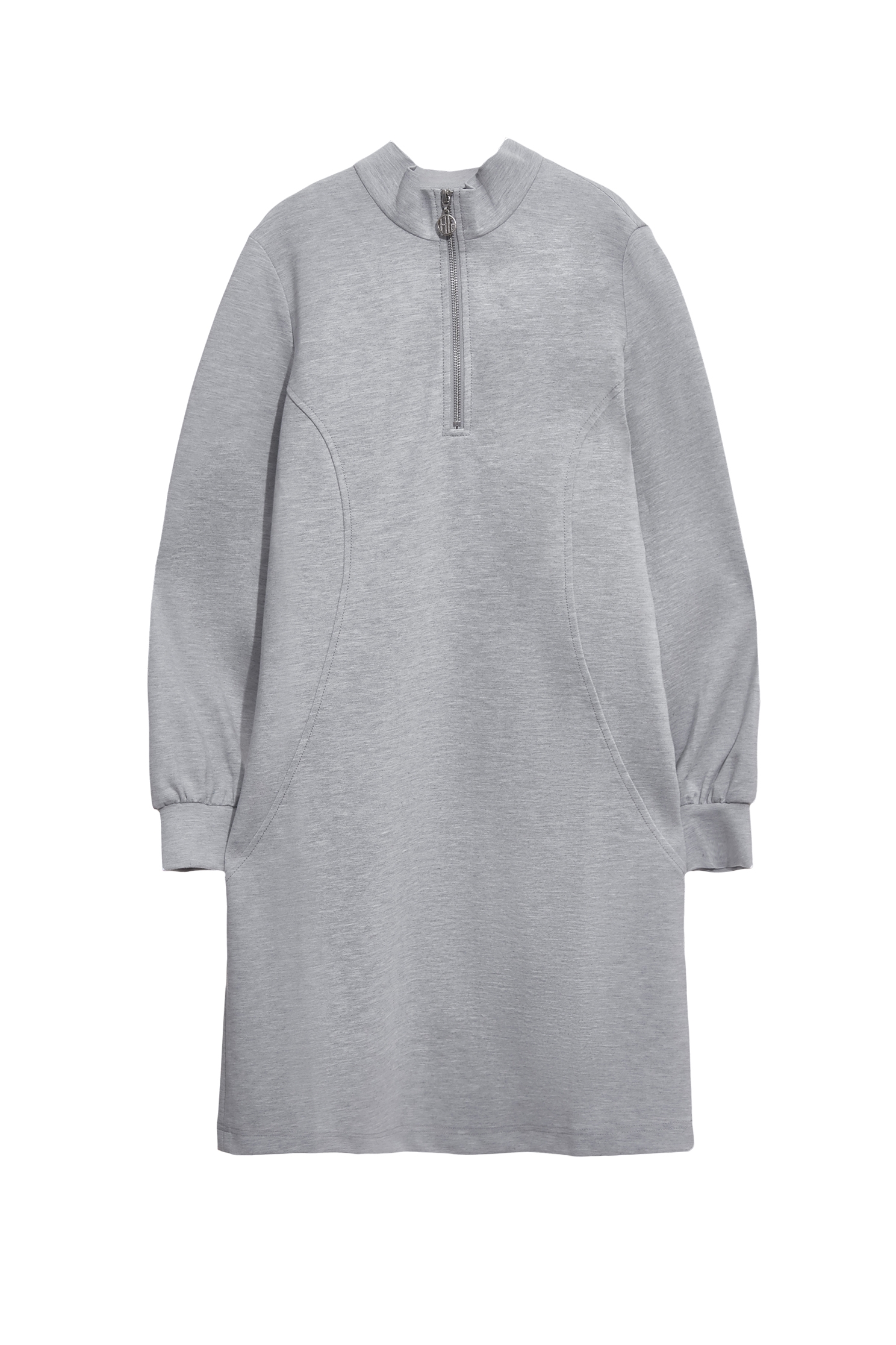 Light Grey Long Sleeve Casual DressLight Grey Long Sleeve Casual Dress,Dresses,Season (AW) Look,Knitted