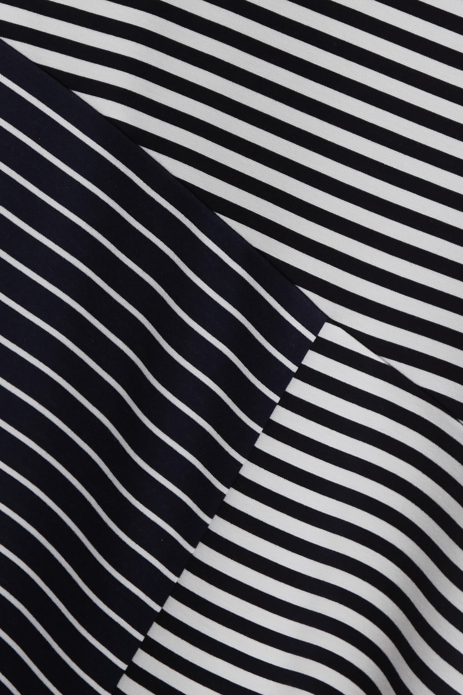 Asymmetric Patchwork Short Sleeve DressAsymmetric Patchwork Short Sleeve Dress,Dresses,Stripe,Season (AW) Look