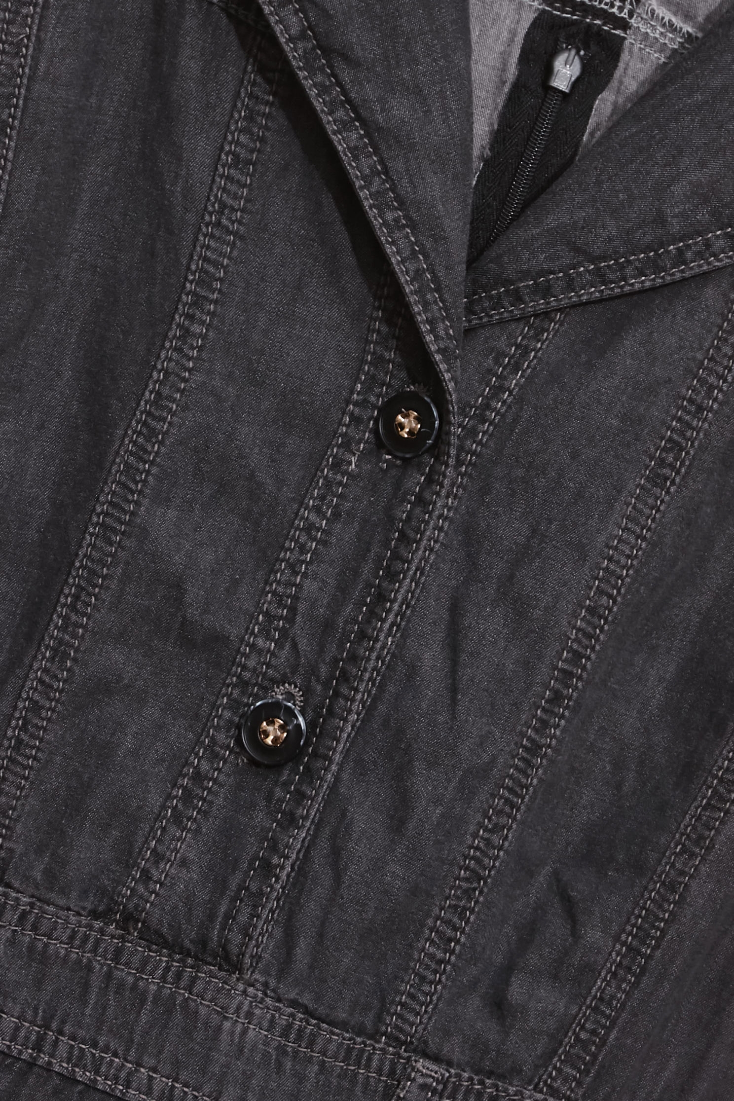 Short Sleeve Grey Denim Maxi DressShort Sleeve Grey Denim Maxi Dress,Dresses,Denim,Season (AW) Look