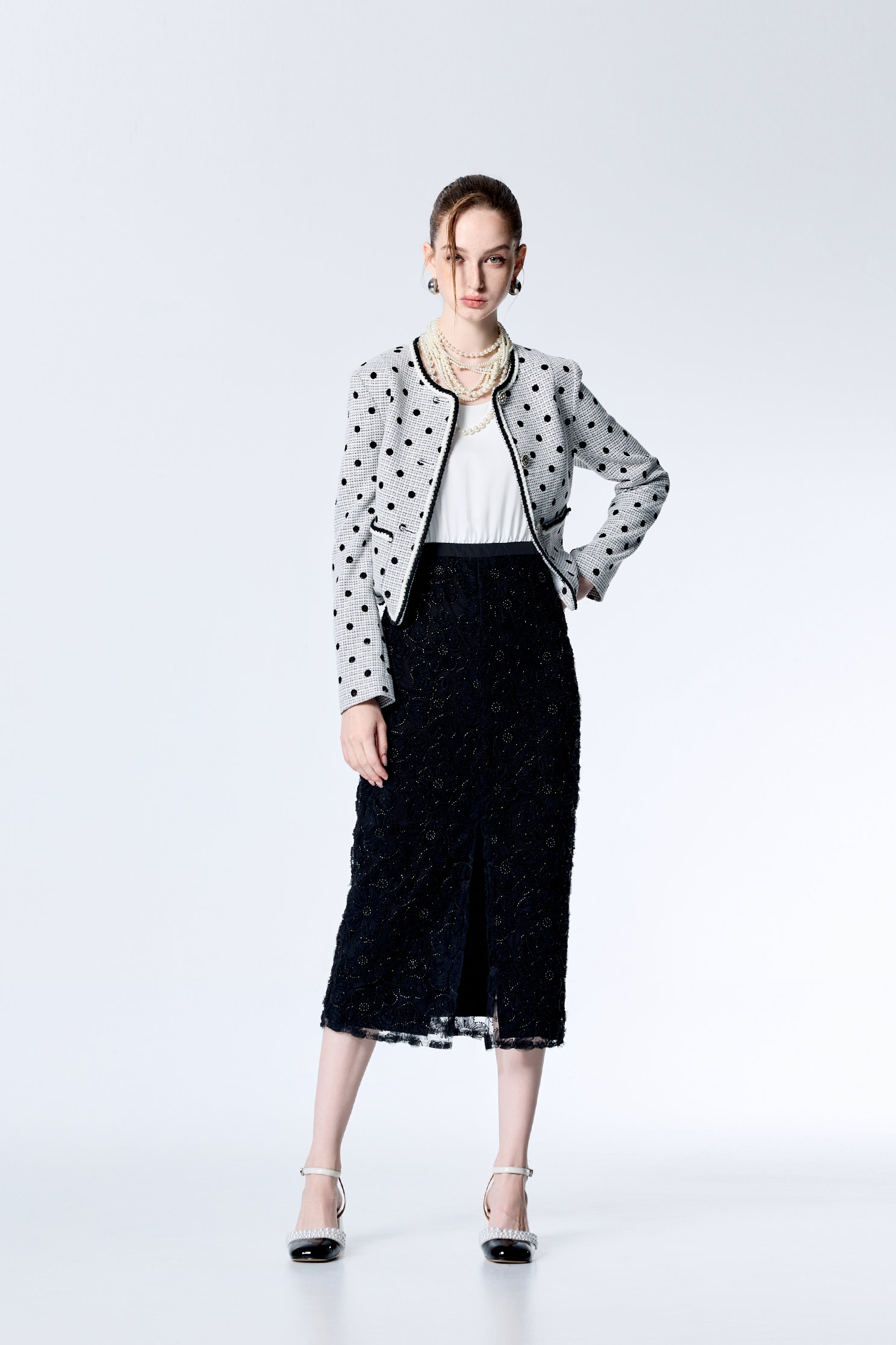 Sleeveless Black White Contrast DressSleeveless Black White Contrast Dress,Dresses,Season (SS) Look,Sleeveless dresses