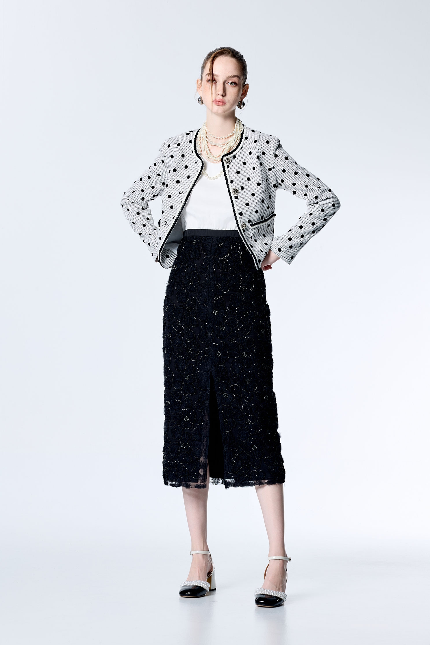 Sleeveless Black White Contrast DressSleeveless Black White Contrast Dress,Dresses,Season (SS) Look,Sleeveless dresses