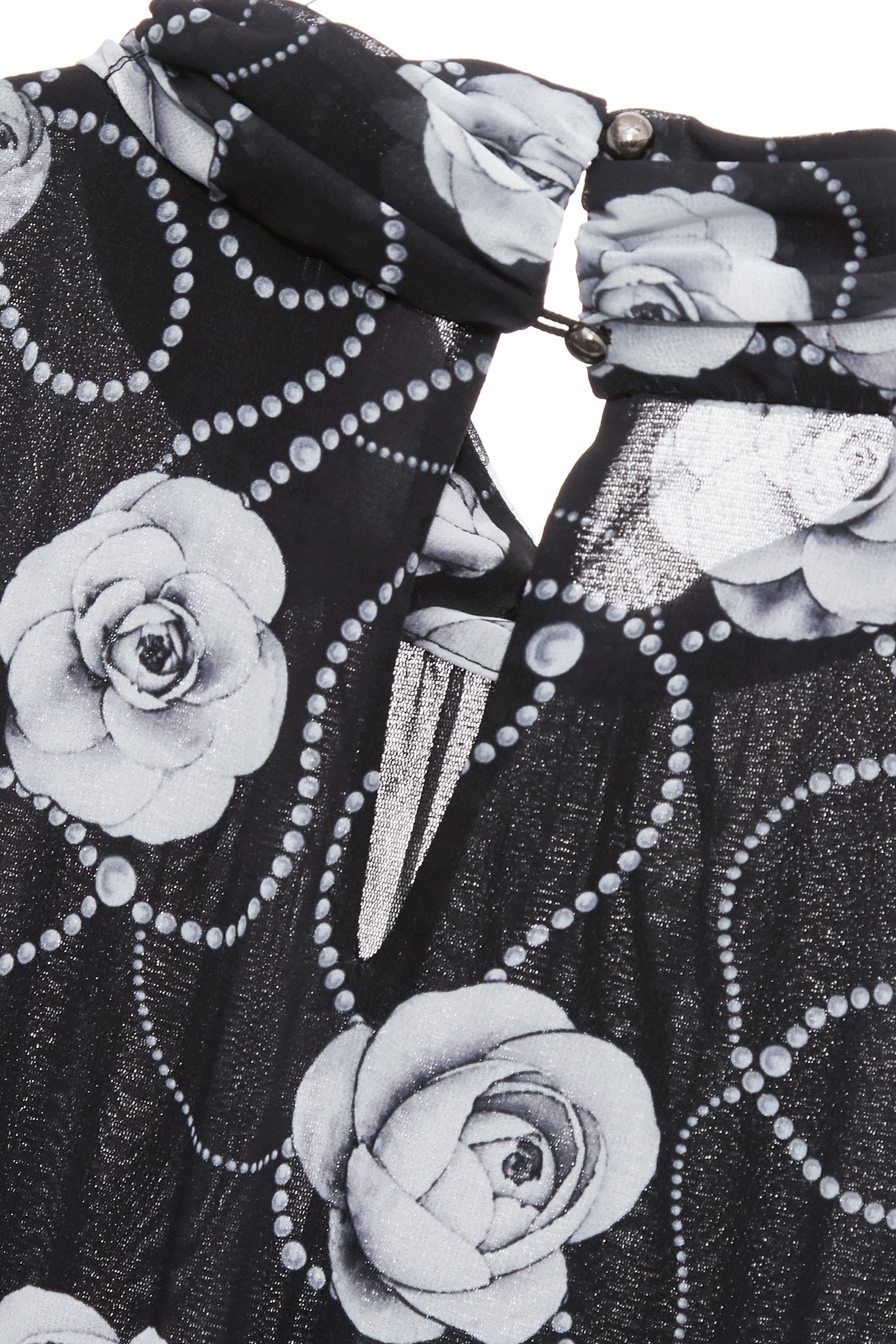 Rose Print Maxi Sleeveless DressRose Print Maxi Sleeveless Dress,U-neck dresses,Dresses,Casual dresses,Chiffon dresses,Sleeveless dresses,pearl,Floral dresses,Season (AW) Look,Maxi dresses,Chiffon,Chiffon dresses,Black dresses