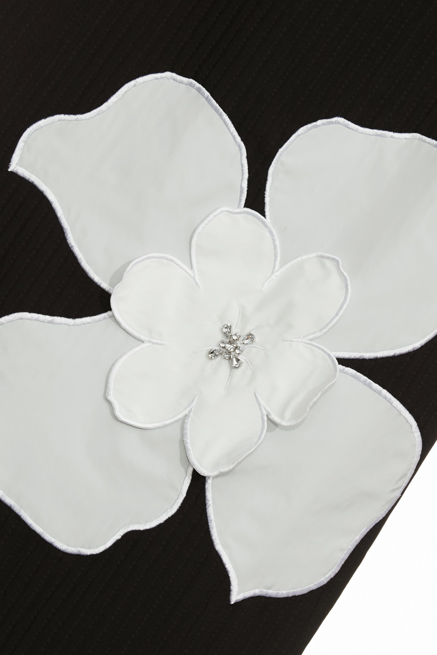 Contrast Floral Detail Short DressContrast Floral Detail Short Dress,Dresses,Season (SS) Look,blossoms