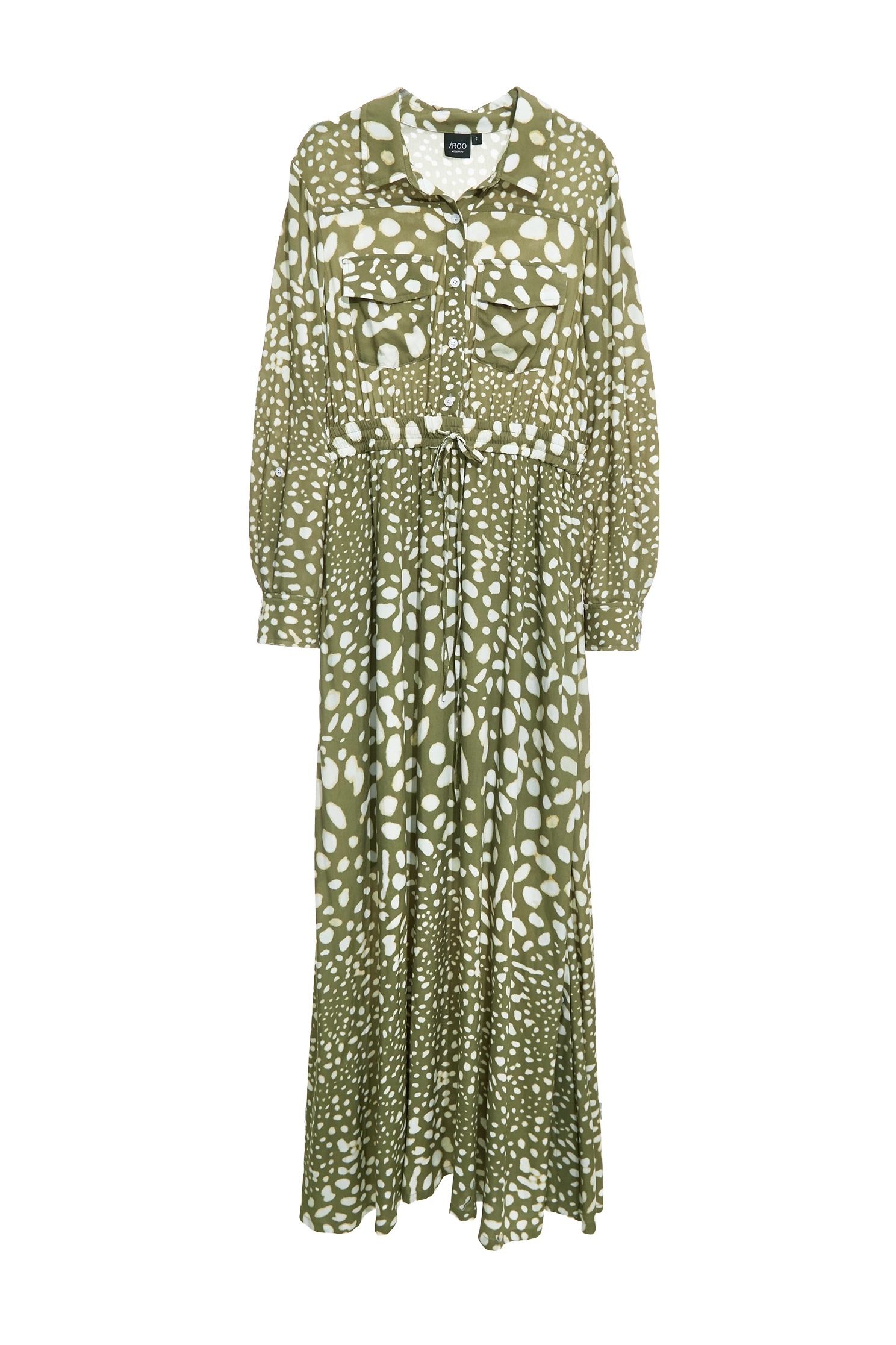 Animal Spots Print Maxi DressAnimal Spots Print Maxi Dress,Dresses,Season (SS) Look