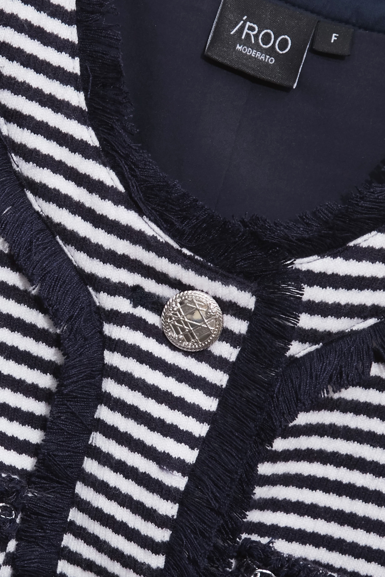 Contrast Trim Detail Stripe VestContrast Trim Detail Stripe Vest,Jackets,sleeveless tops,Outerwear,Season (SS) Look,Stripe,sleeveless tops