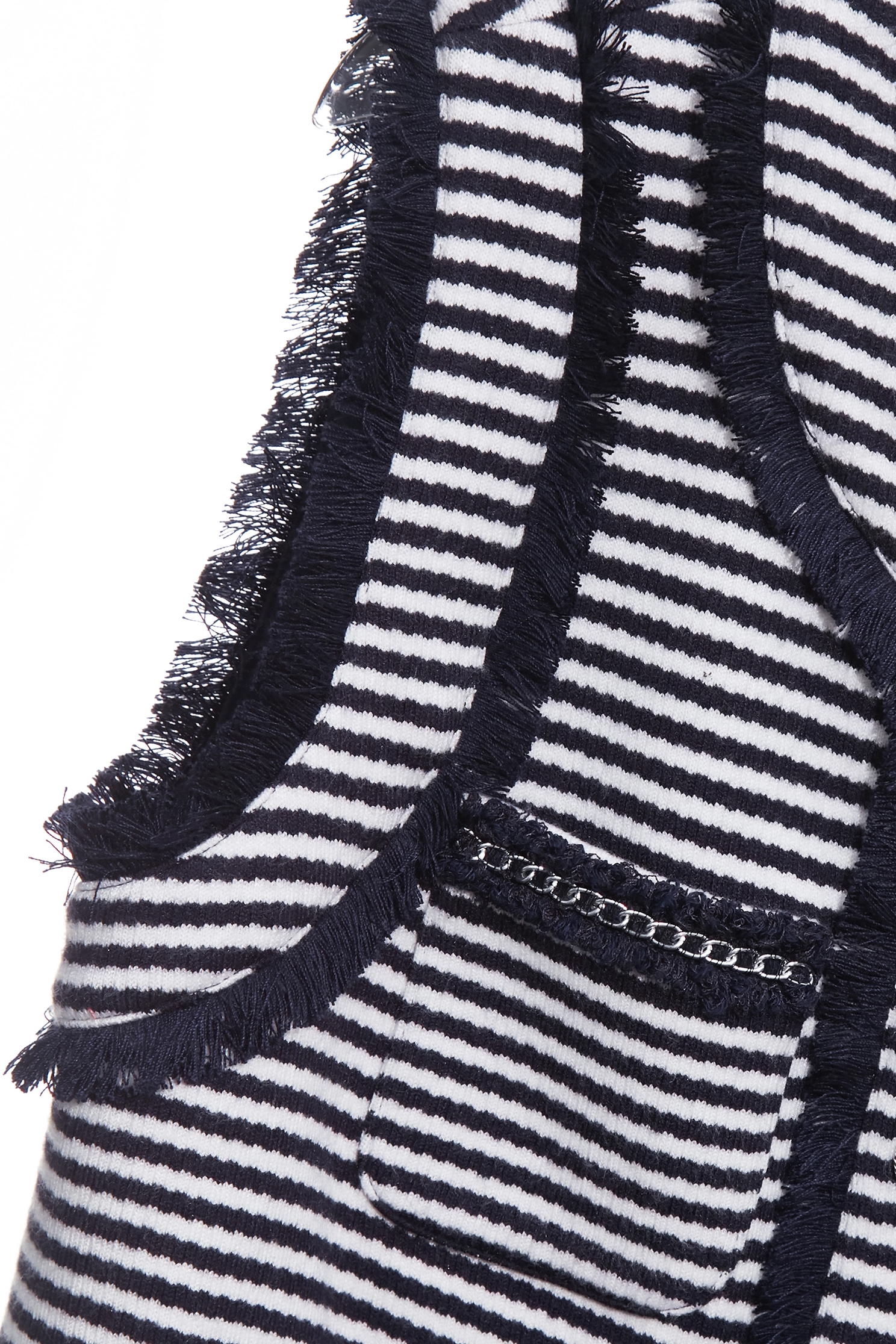 Contrast Trim Detail Stripe VestContrast Trim Detail Stripe Vest,Jackets,sleeveless tops,Outerwear,Season (SS) Look,Stripe,sleeveless tops