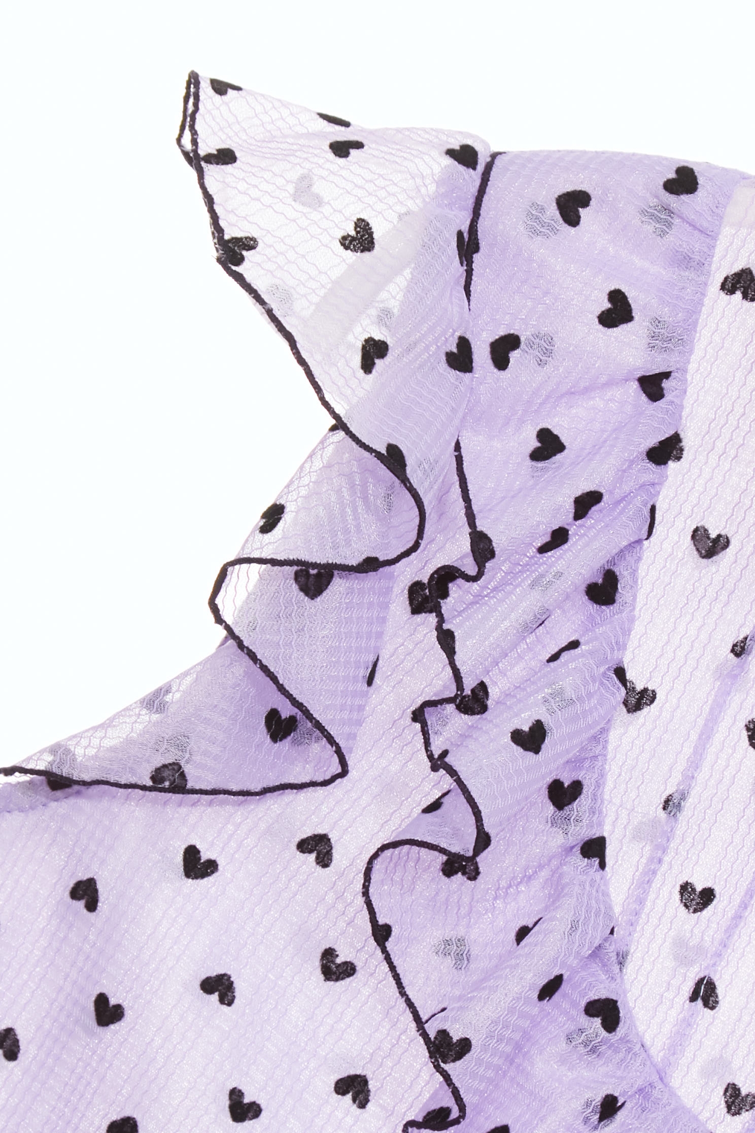 Heart Print Ruffle Detail VestHeart Print Ruffle Detail Vest,sleeveless tops,Tops,Season (SS) Look,co-ord sets,Valentine,sleeveless tops