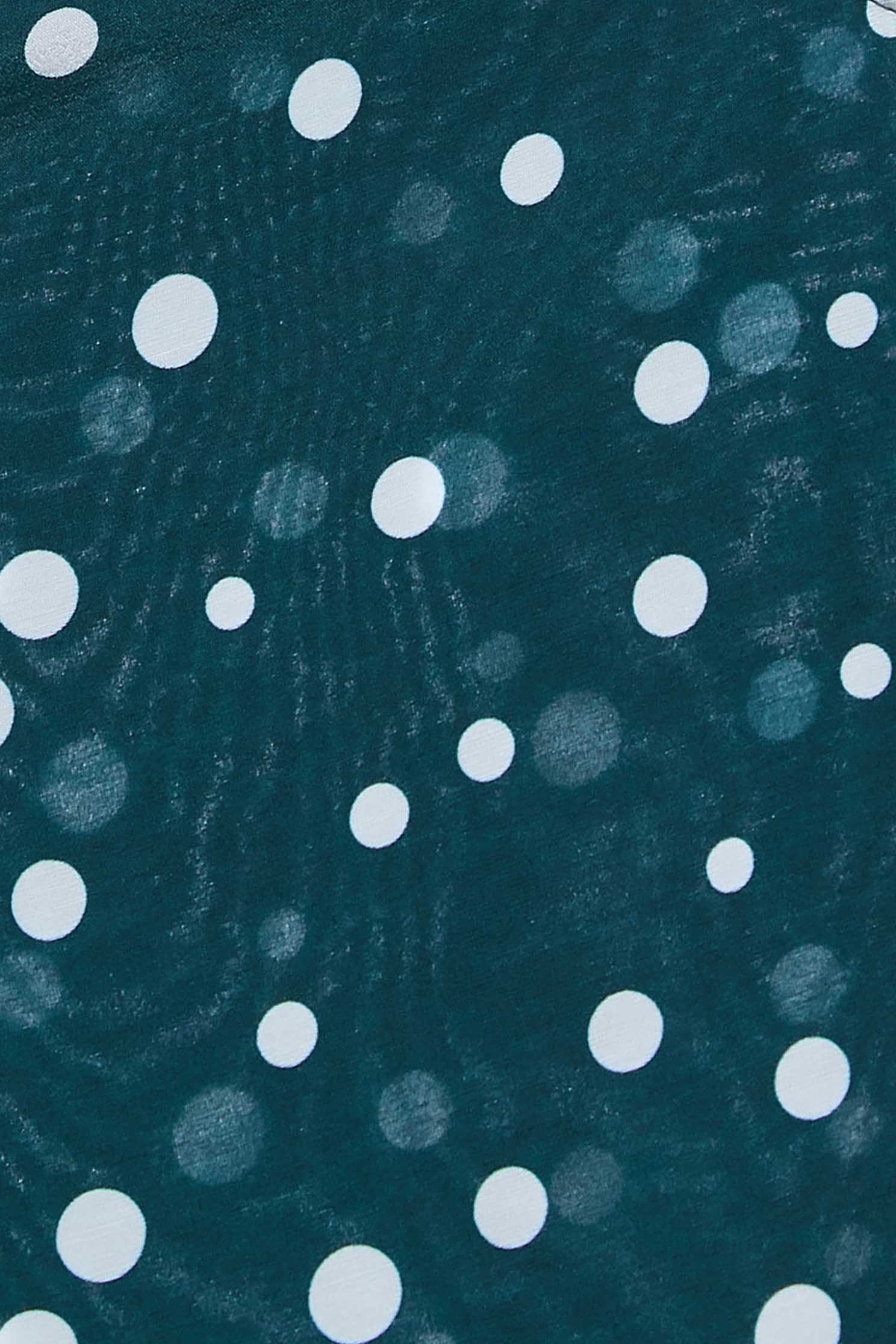 White Dotted Print Vest With Contrast Collardouble-collared sleeveless top,sleeveless tops,Tops,Season (SS) Look,dotcollection,healing colors,sleeveless tops