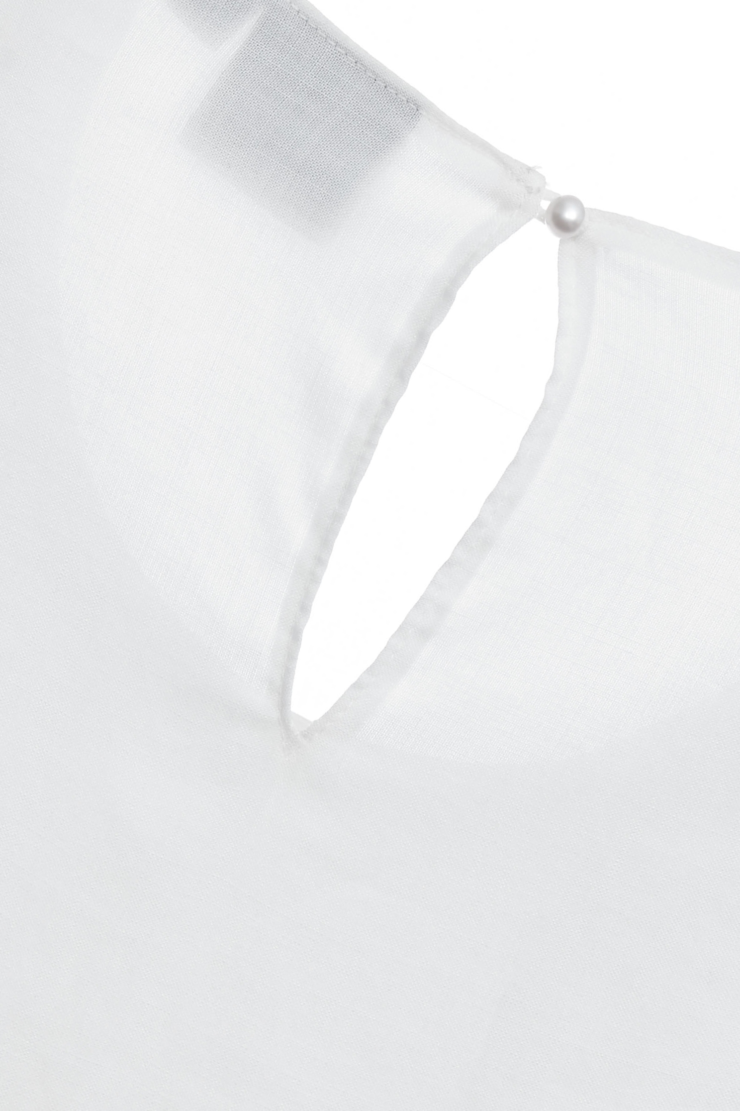 Front Overlap Long VestFront Overlap Long Vest,sleeveless tops,Season (SS) Look,pearl,White tops,Back To Classic,sleeveless tops,Back To B/W