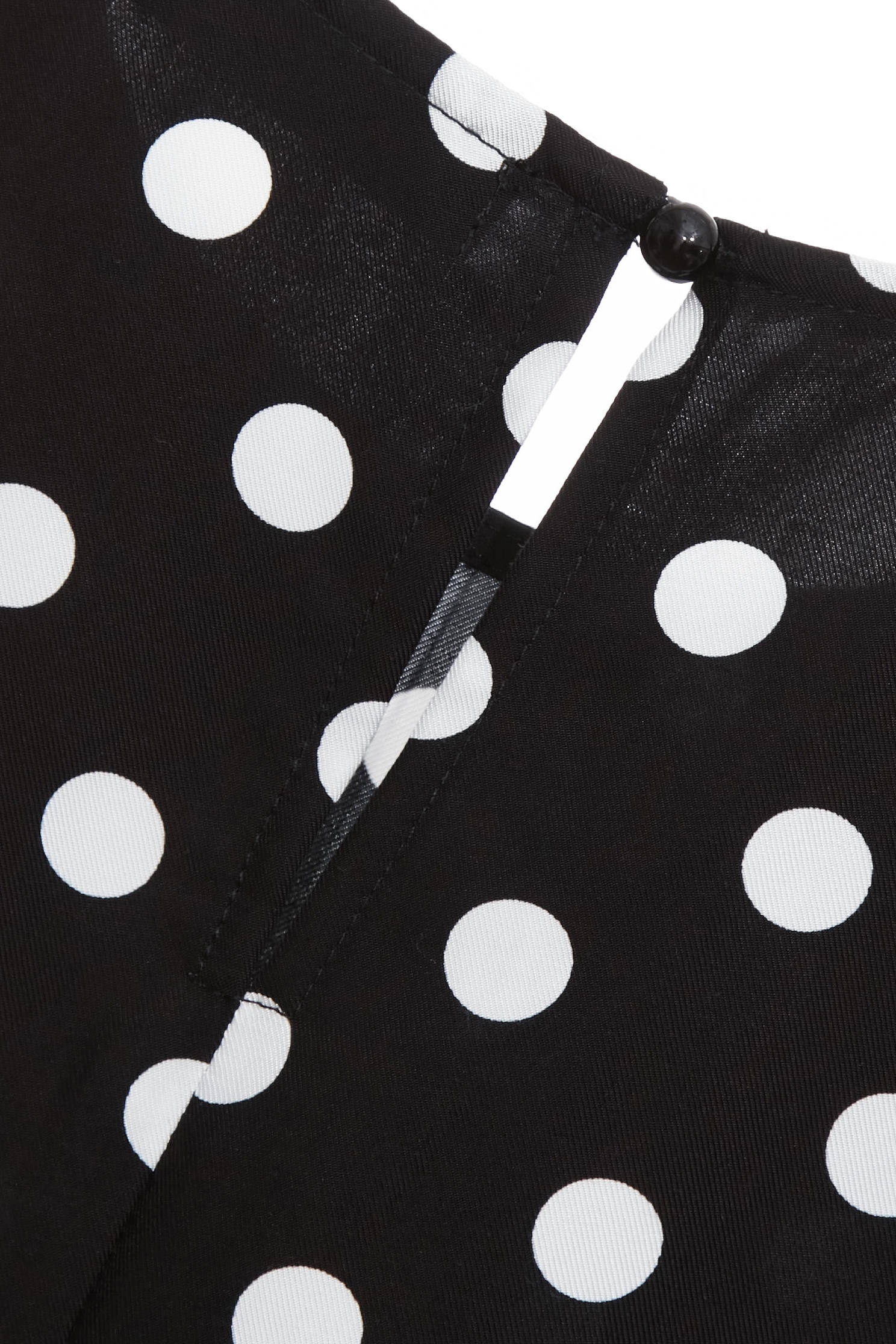 Contrast Polka Dot VestContrast Polka Dot Vest,sleeveless tops,Office Looks,Season (SS) Look,dotcollection,sleeveless tops,upperclass