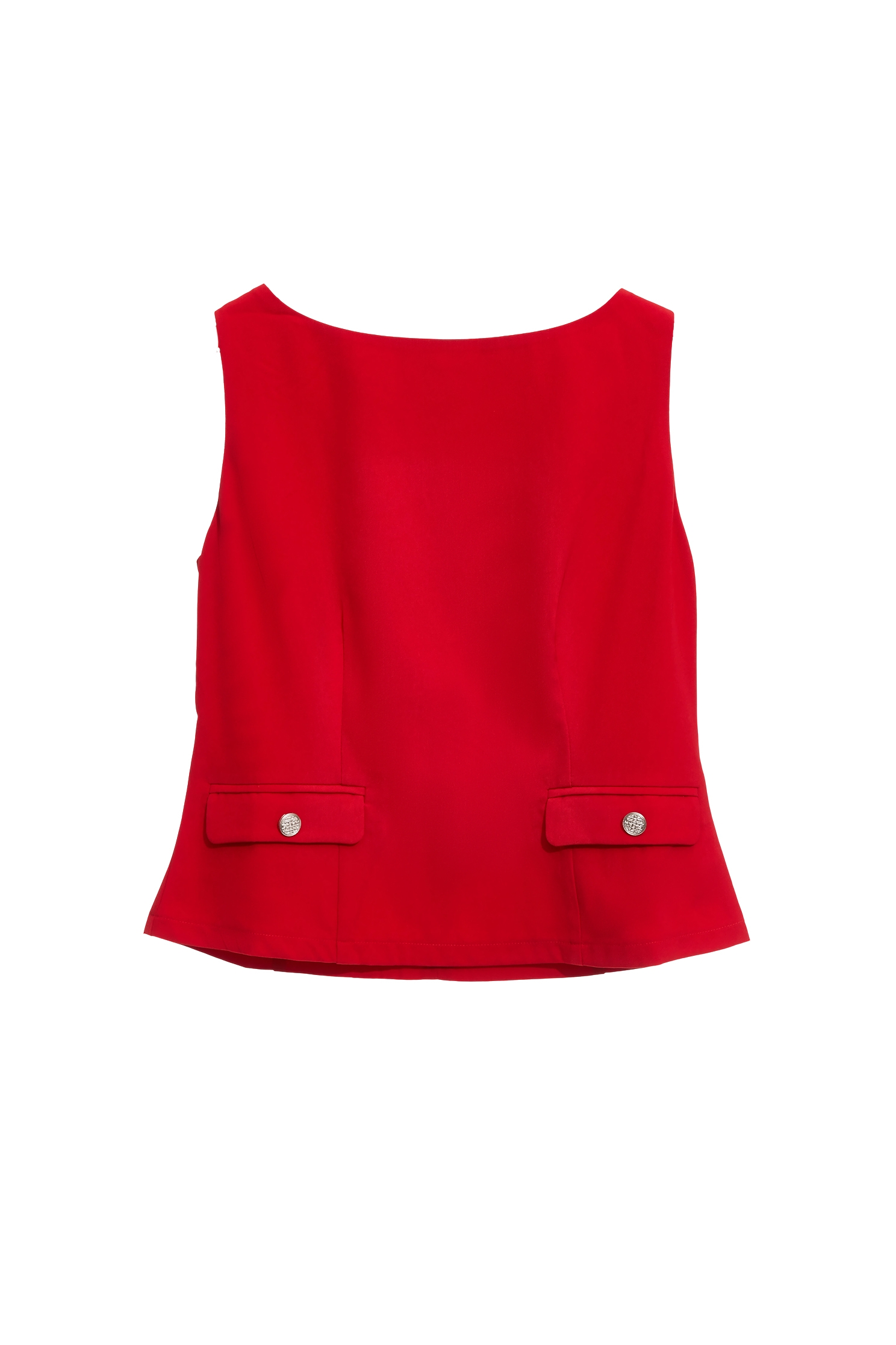 Chilli Red Fitted VestChilli Red Fitted Vest,sleeveless tops,Tops,Season (SS) Look,sleeveless tops,Urban Fashion