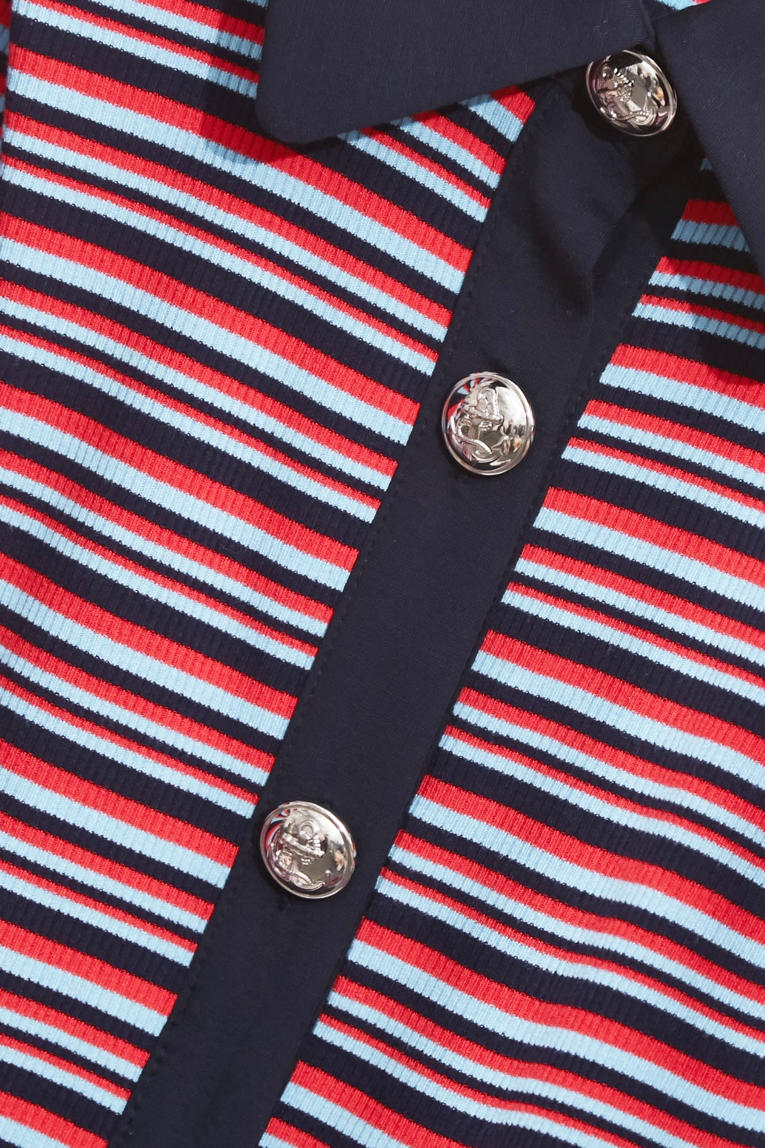 Multi Stripe Navy Contrast VestMulti Stripe Navy Contrast Vest,sleeveless tops,Tops,Season (SS) Look,sleeveless tops,Urban Fashion