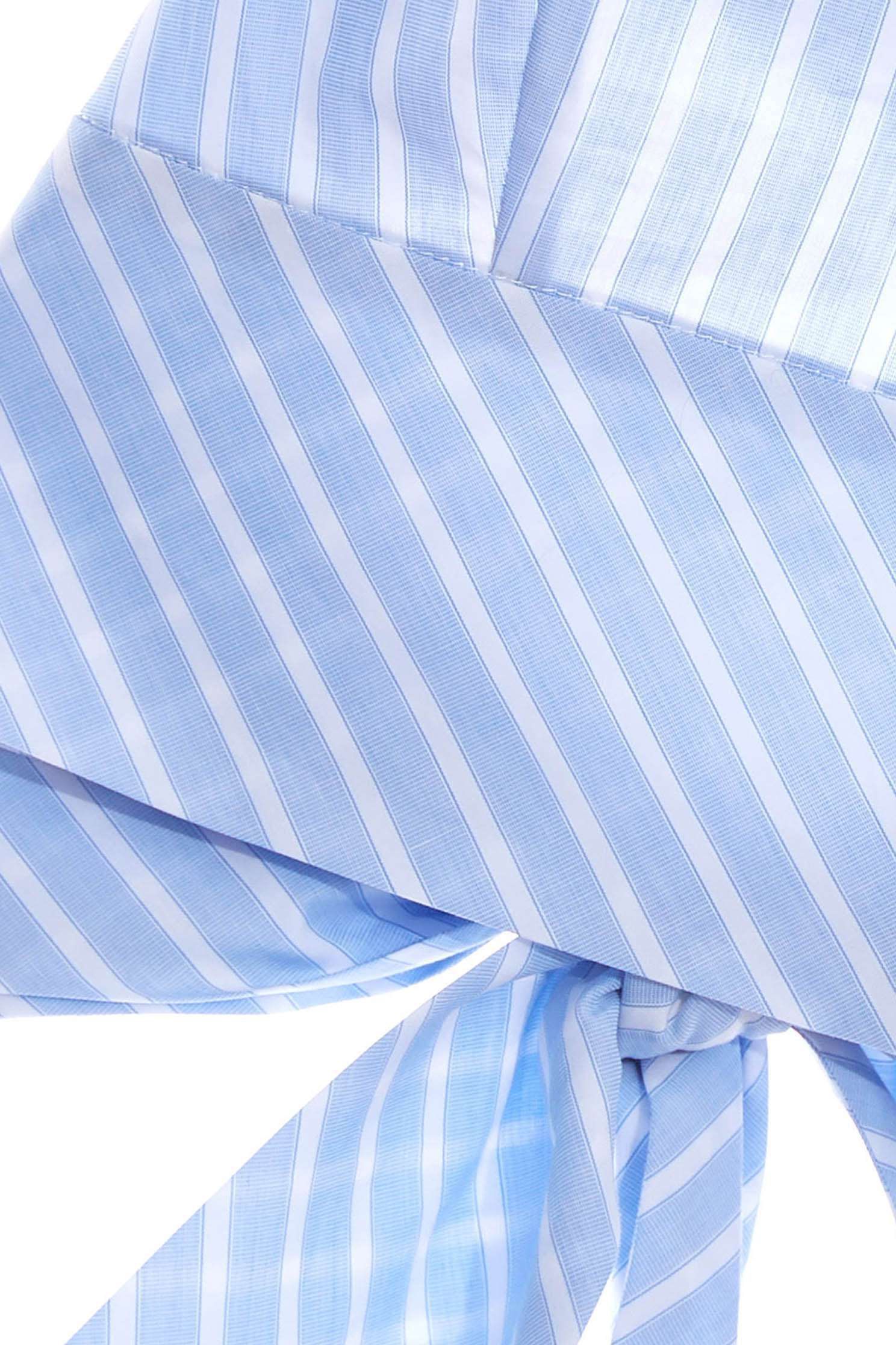 White Stripe Crop Tank TopCrop vest with bow,Queen,Season (SS) Look,Stripe,iROO LIVE,Cotton,sleeveless tops,bows