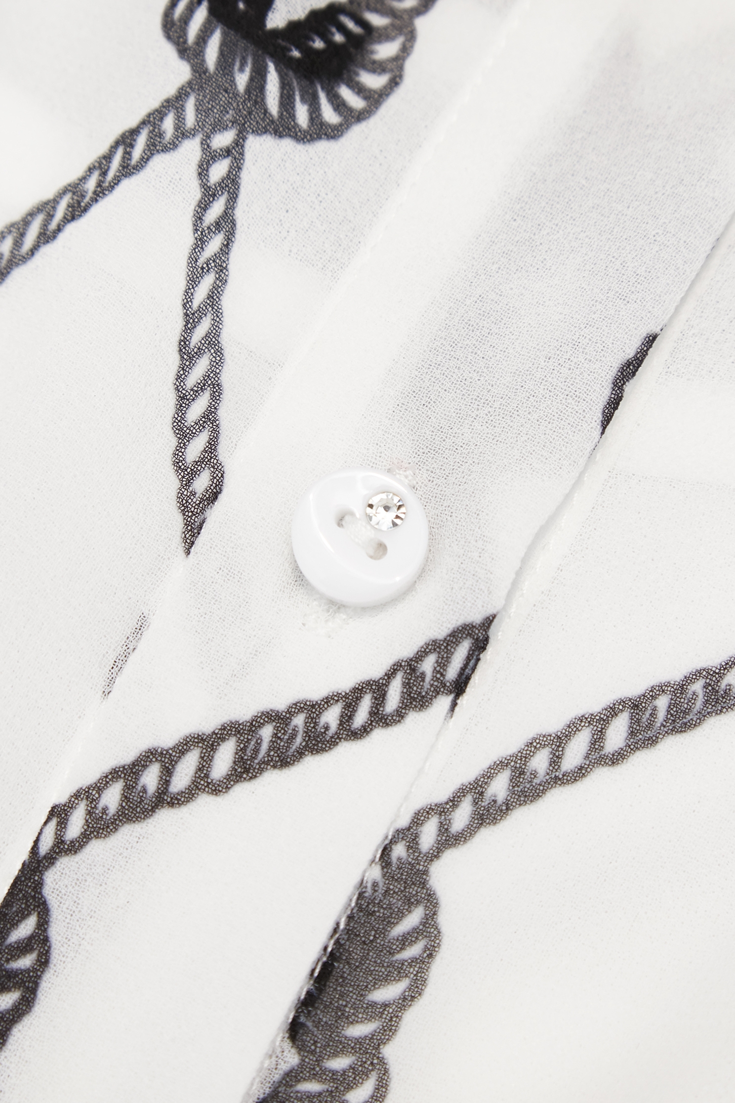 French Rope Graphic Print Ruffle Detail VestFrench Rope Graphic Print Ruffle Detail Vest,sleeveless tops,Under shirts,Season (SS) Look,sleeveless tops,bows,Chiffon
