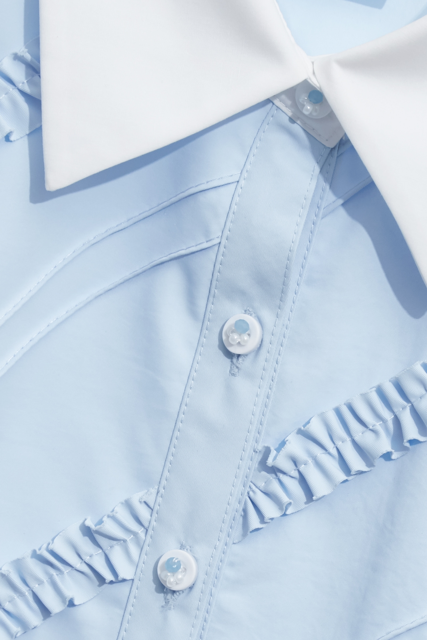Pleated Ruffle Detail Button Front Vest,sleeveless tops,Tops,Season (SS) Look,sleeveless tops