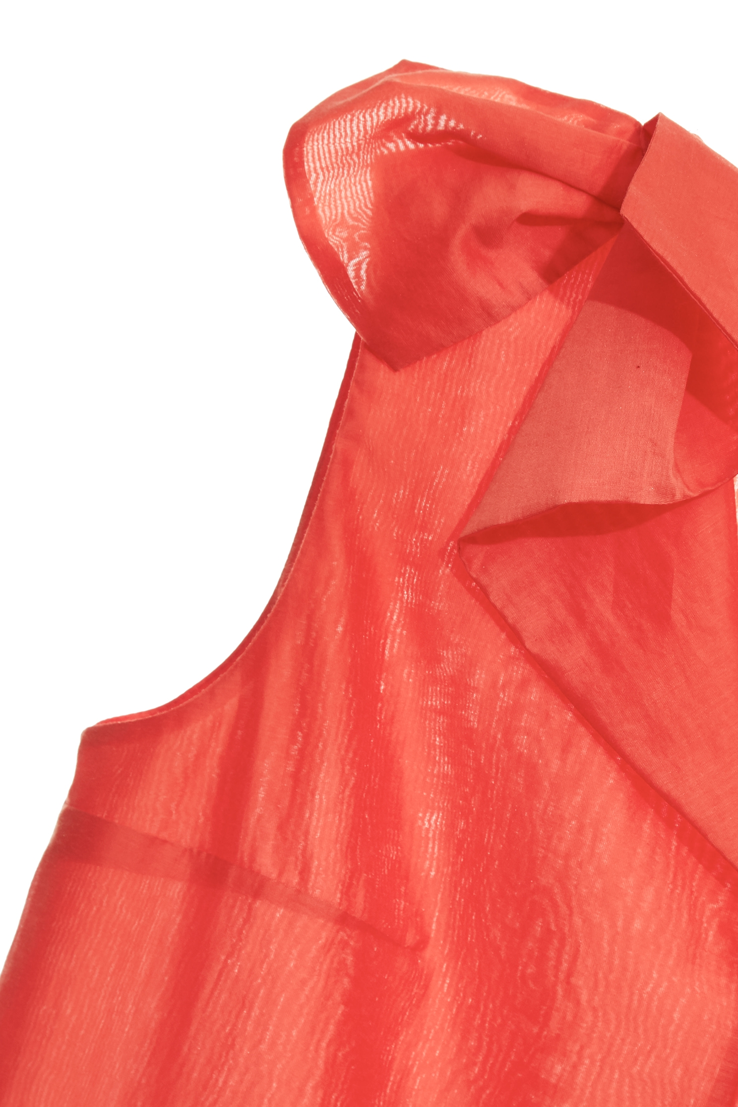 Bow Detail V-neck Vest,sleeveless tops,Tops,Season (SS) Look,sleeveless tops