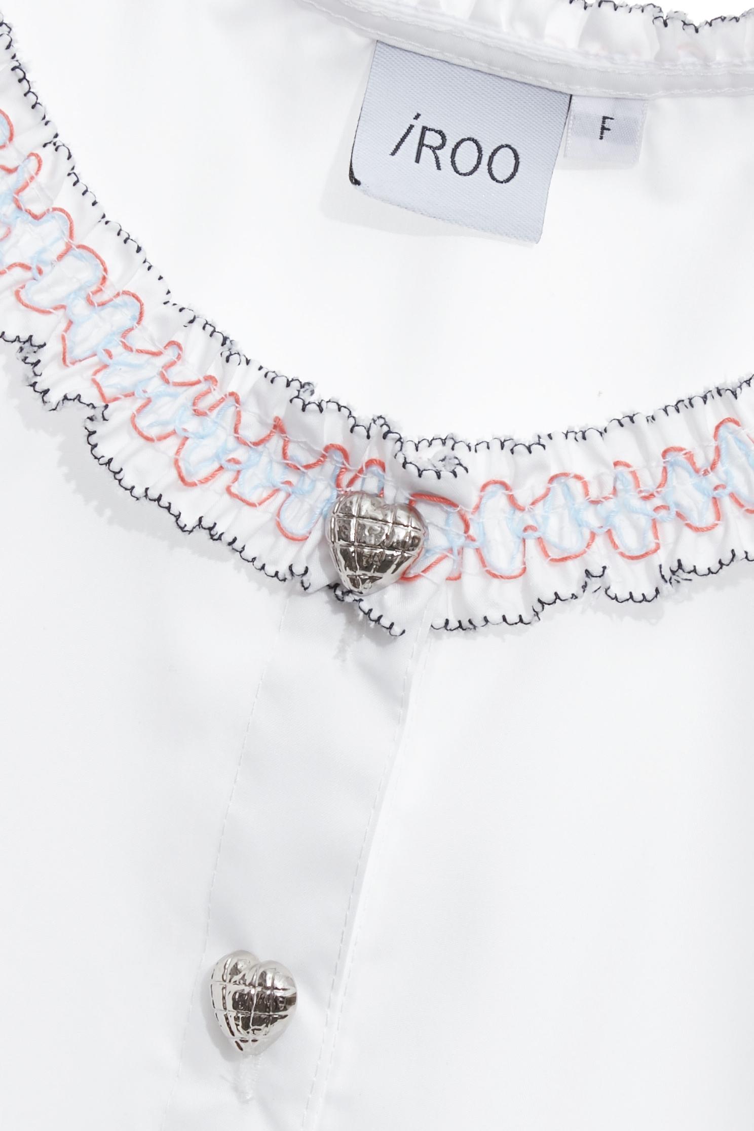 Multi Colour Embroidery Pleated Detail Vest,sleeveless tops,Tops,Embroidered,Season (SS) Look,White tops,sleeveless tops